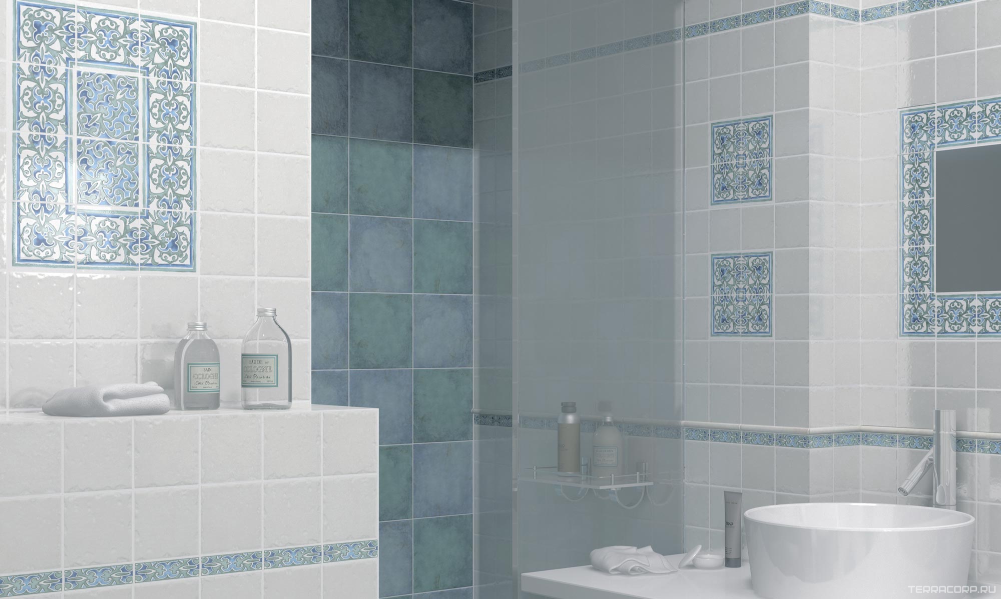 Керамическая плитка Kerama Marazzi Византия Декор 2256 l9.9х9.9 Комбинированный, фото 1