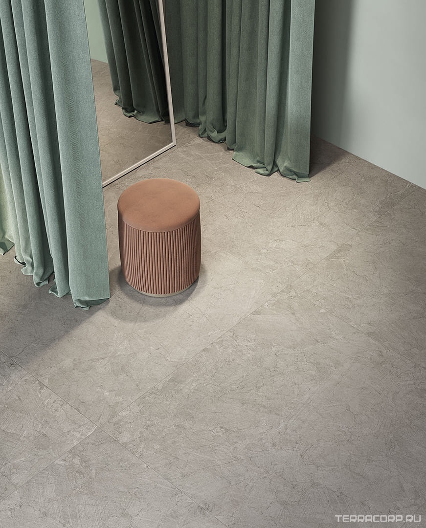 Керамогранит Pastorelli Mindwalk Grey (п.п.) 60x120 Серый, фото 2