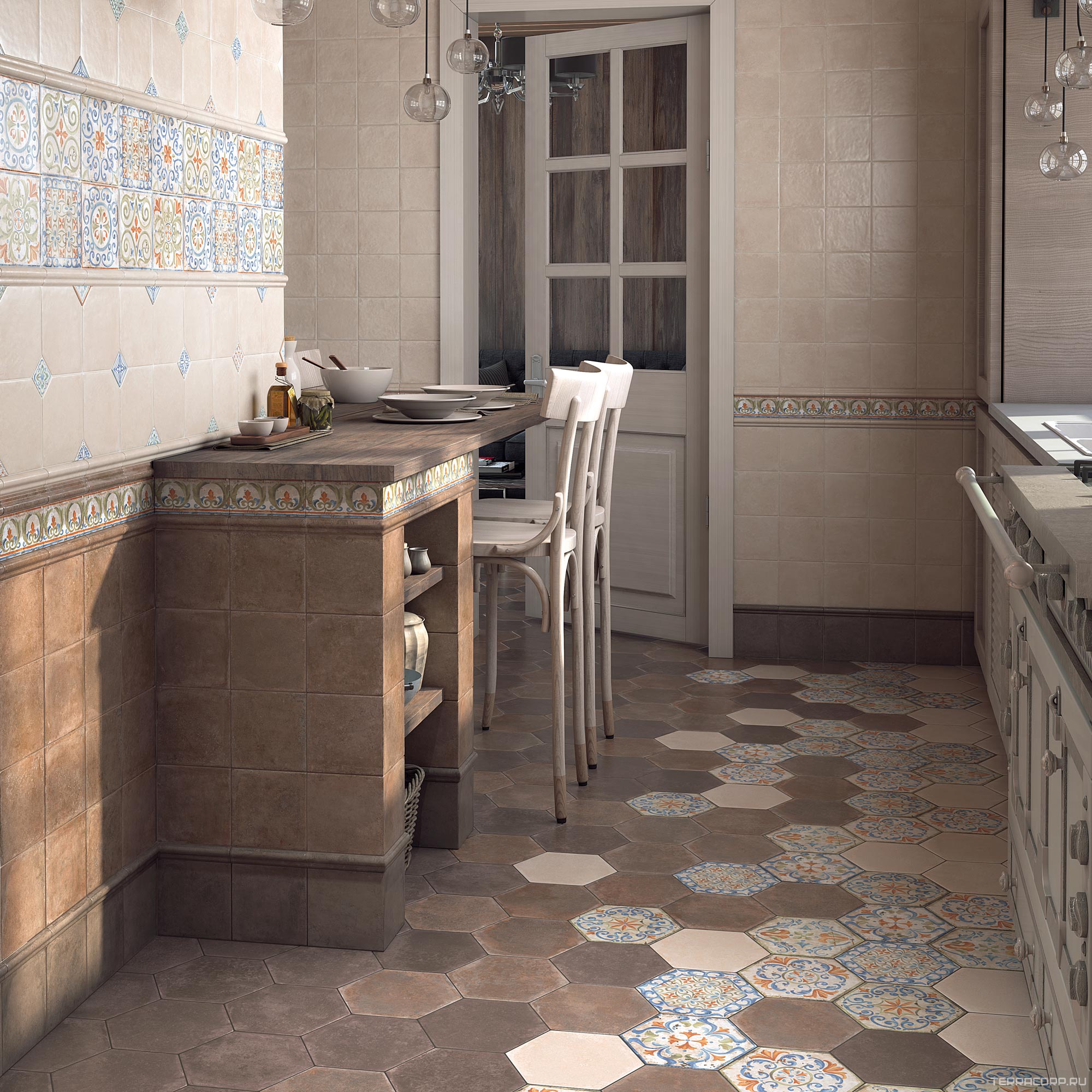 Керамическая плитка Kerama Marazzi Виченца Багет беж XX3х15 Бежевый, фото 1