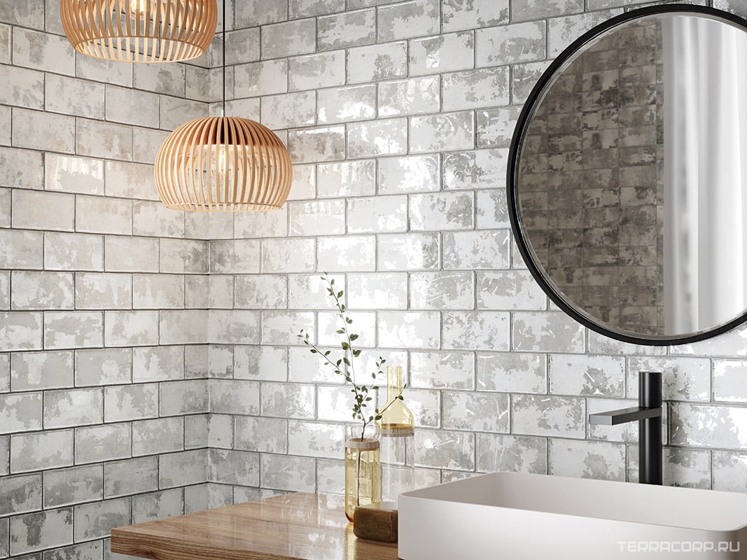 Керамическая плитка Mainzu Biarritz Grey 7,5x15 Комбинированный, фото 1
