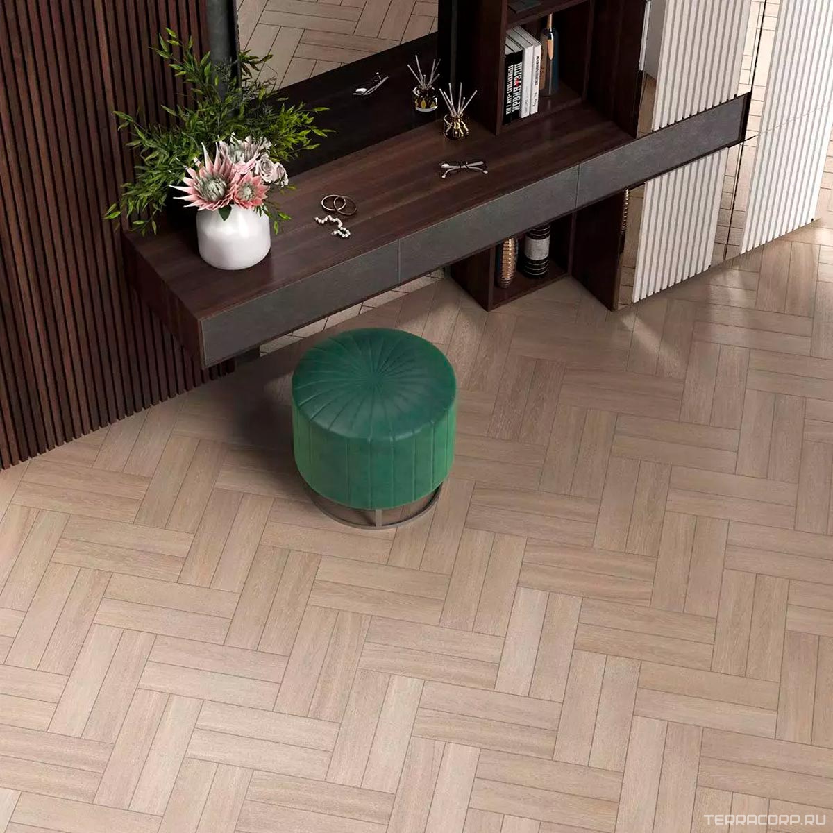 Керамогранит Kerama Marazzi Вяз беж l9.9х40.2 Бежевый, фото 7