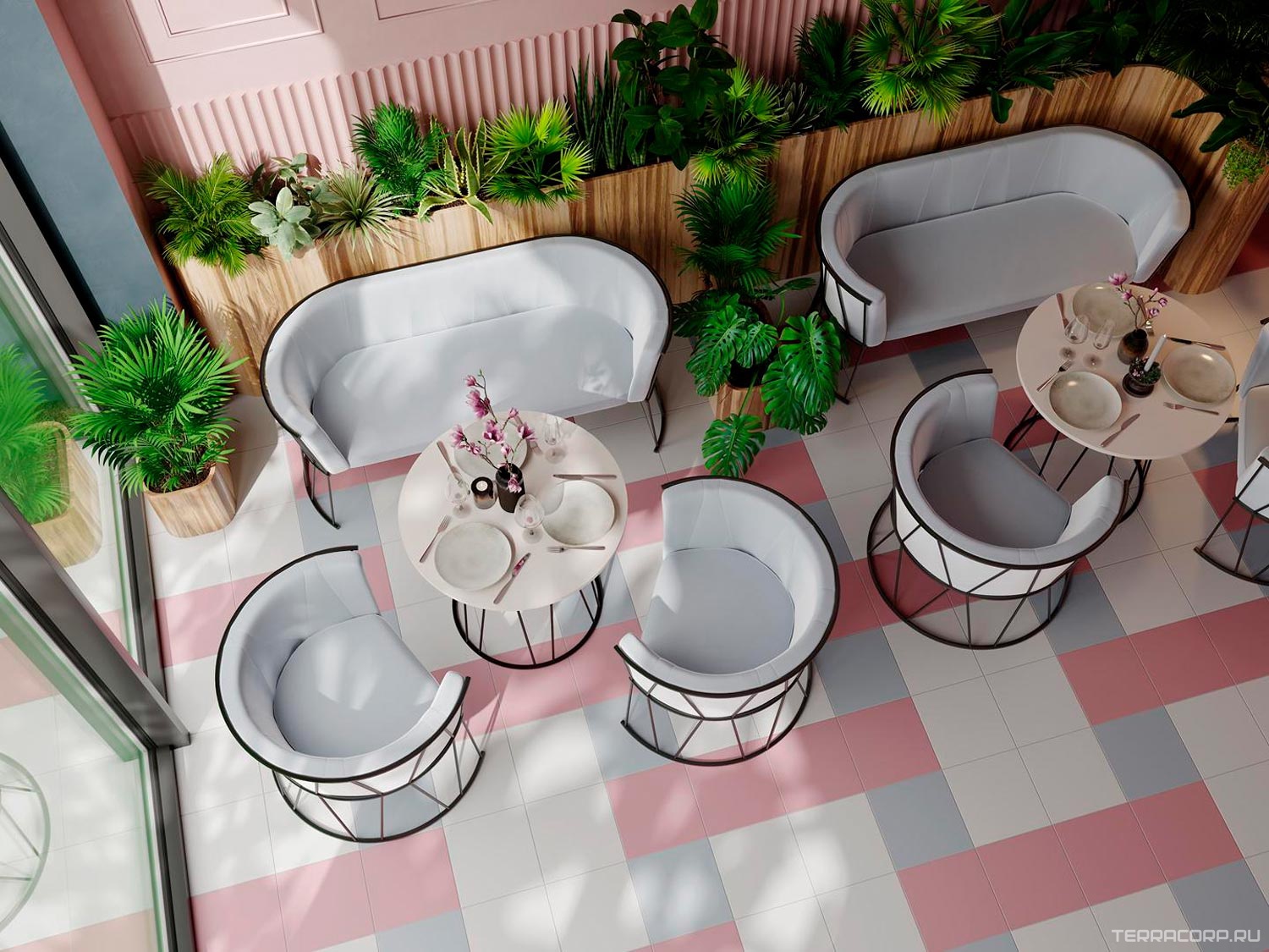Керамогранит Kerama Marazzi Гармония белый 30,2x30,2 Белый, фото 6