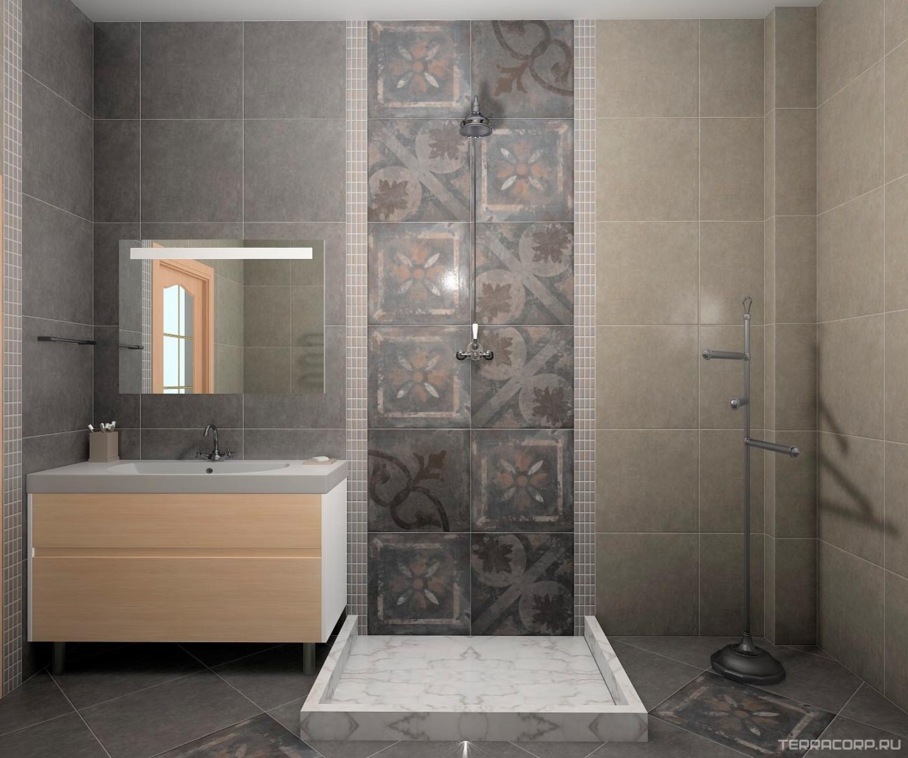 Керамогранит Kerama Marazzi Геркуланум серый 50.2х50.2 Серый, фото 4