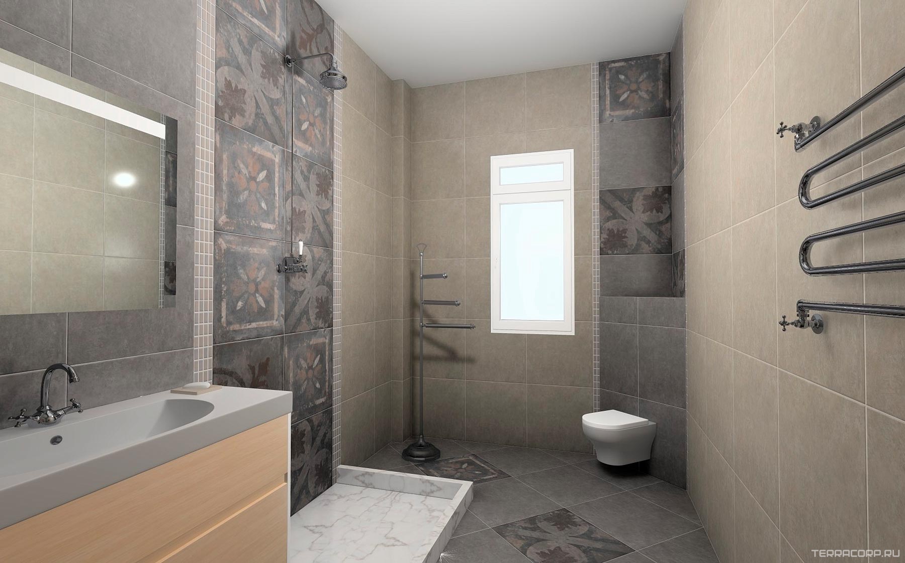 Керамогранит Kerama Marazzi Геркуланум серый 50.2х50.2 Серый, фото 5
