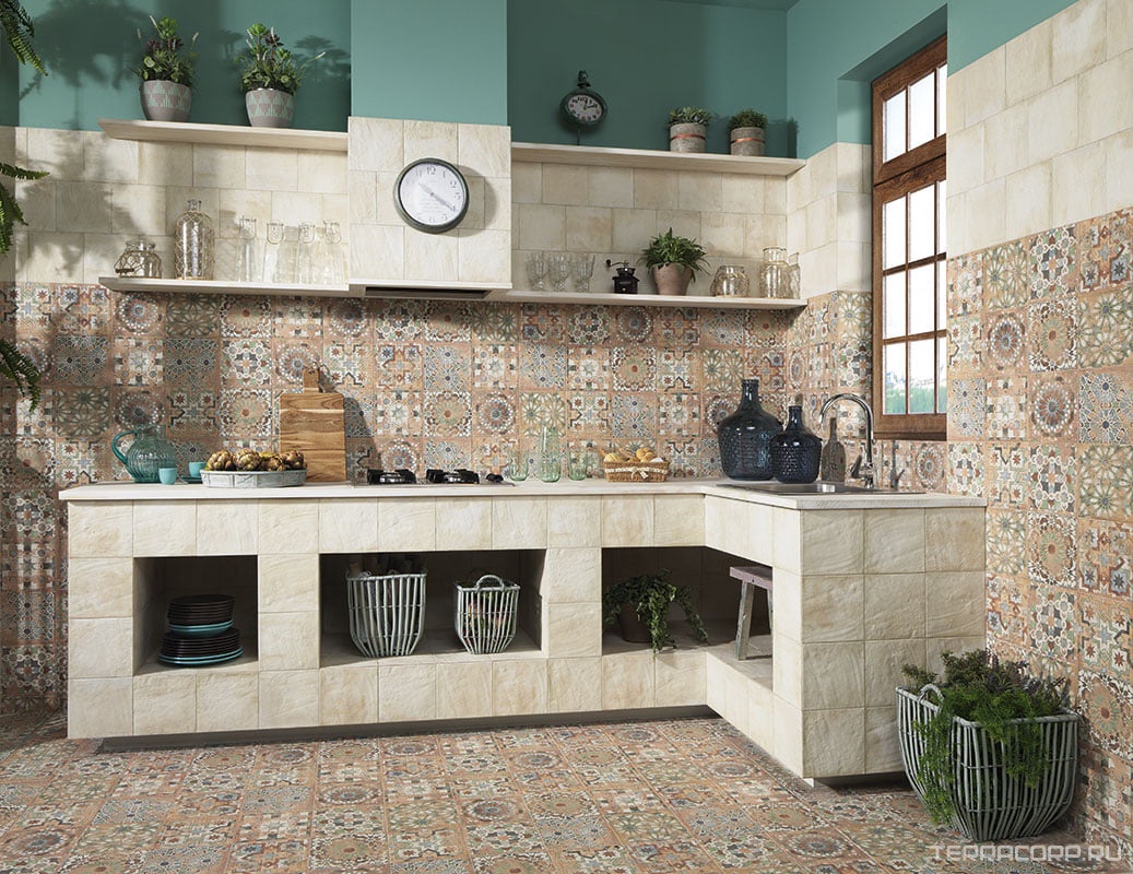 Керамическая плитка Mainzu Forli Decor Sforza 20x20 Комбинированный, фото 1