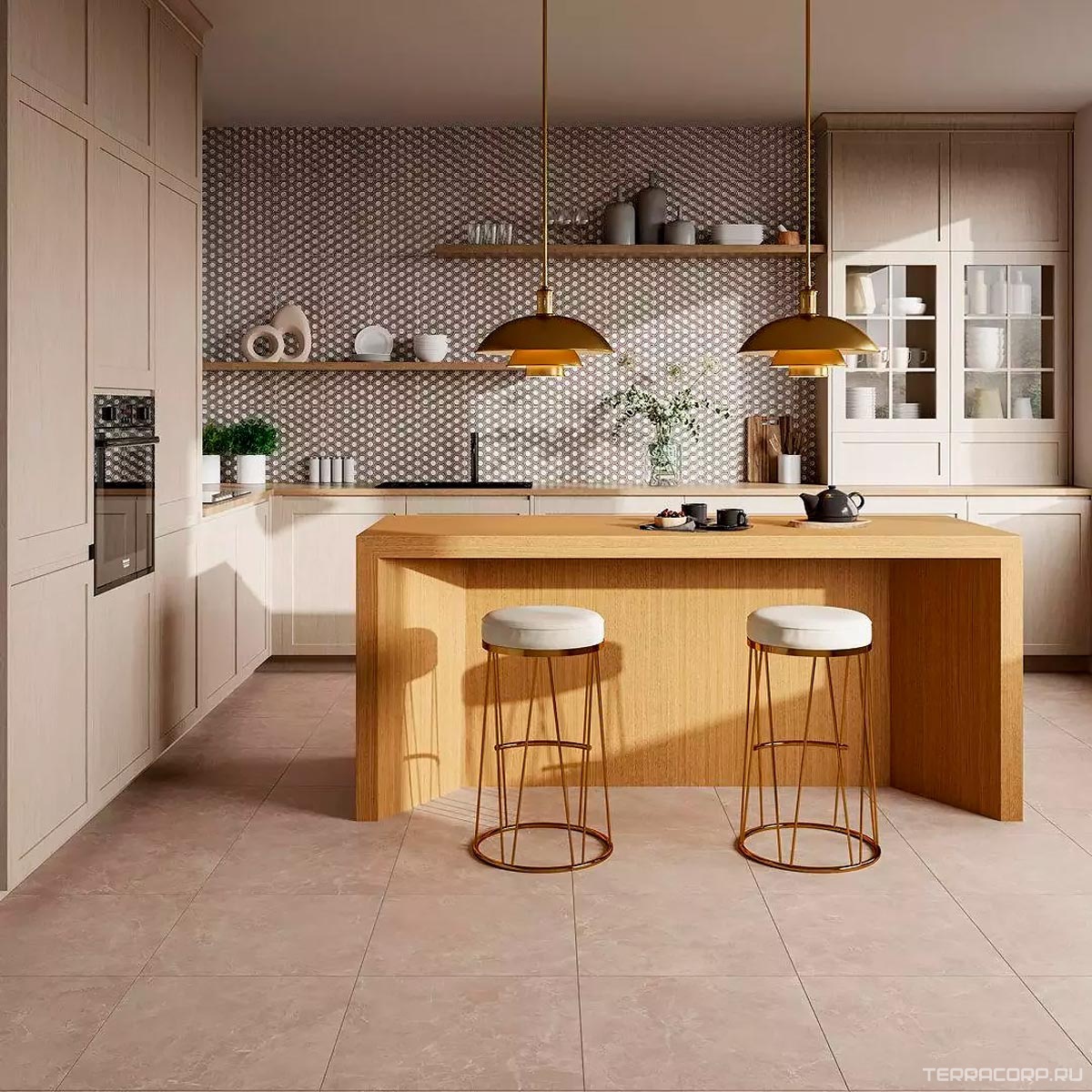 Керамическая плитка Kerama Marazzi Гран Пале Декор А396 25x40 Комбинированный, фото 6
