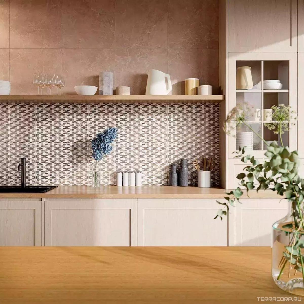 Керамическая плитка Kerama Marazzi Гран Пале Декор А396 25x40 Комбинированный, фото 7