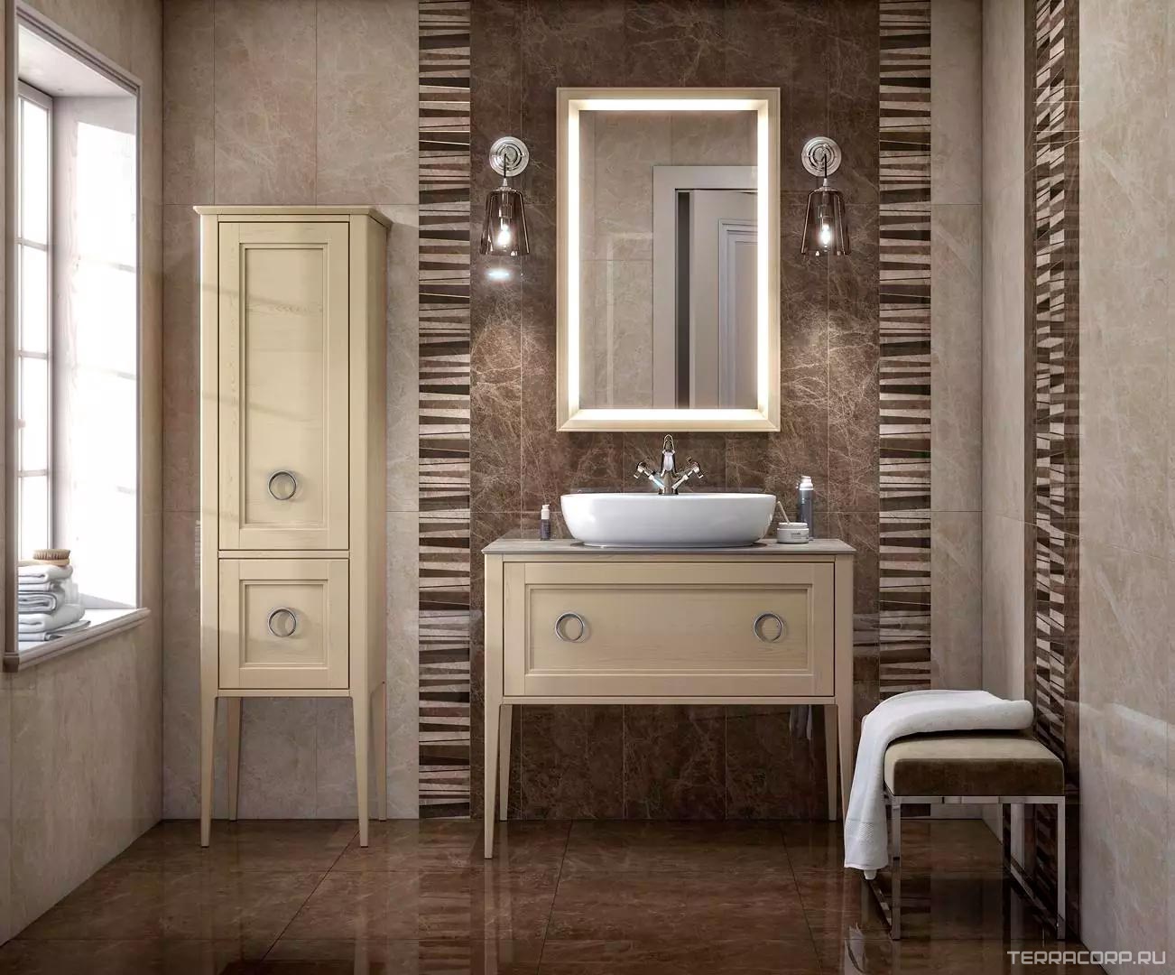 Керамическая плитка Kerama Marazzi Гран-Виа беж светлый обрезной 30x89.5 Бежевый, фото 4