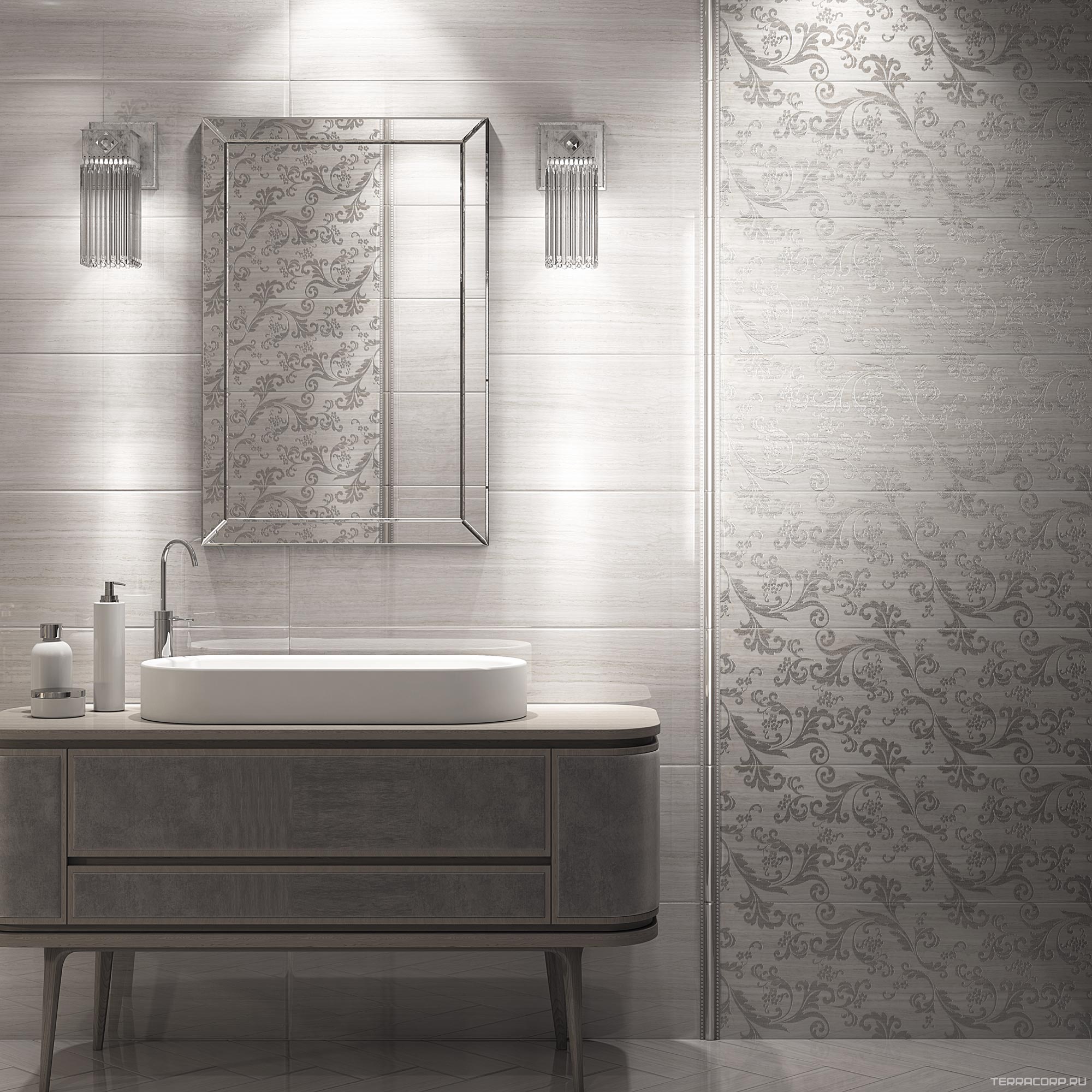 Керамическая плитка Kerama Marazzi Грасси светлыйXX 30x89.5 Серый, фото 2