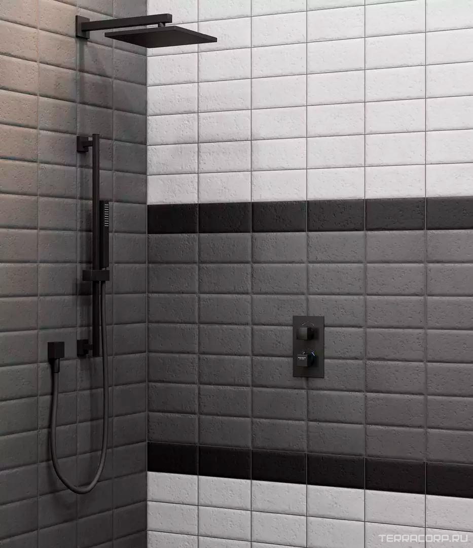 Керамическая плитка Kerama Marazzi Граффити серый темный 20x9,9 Серый, фото 5