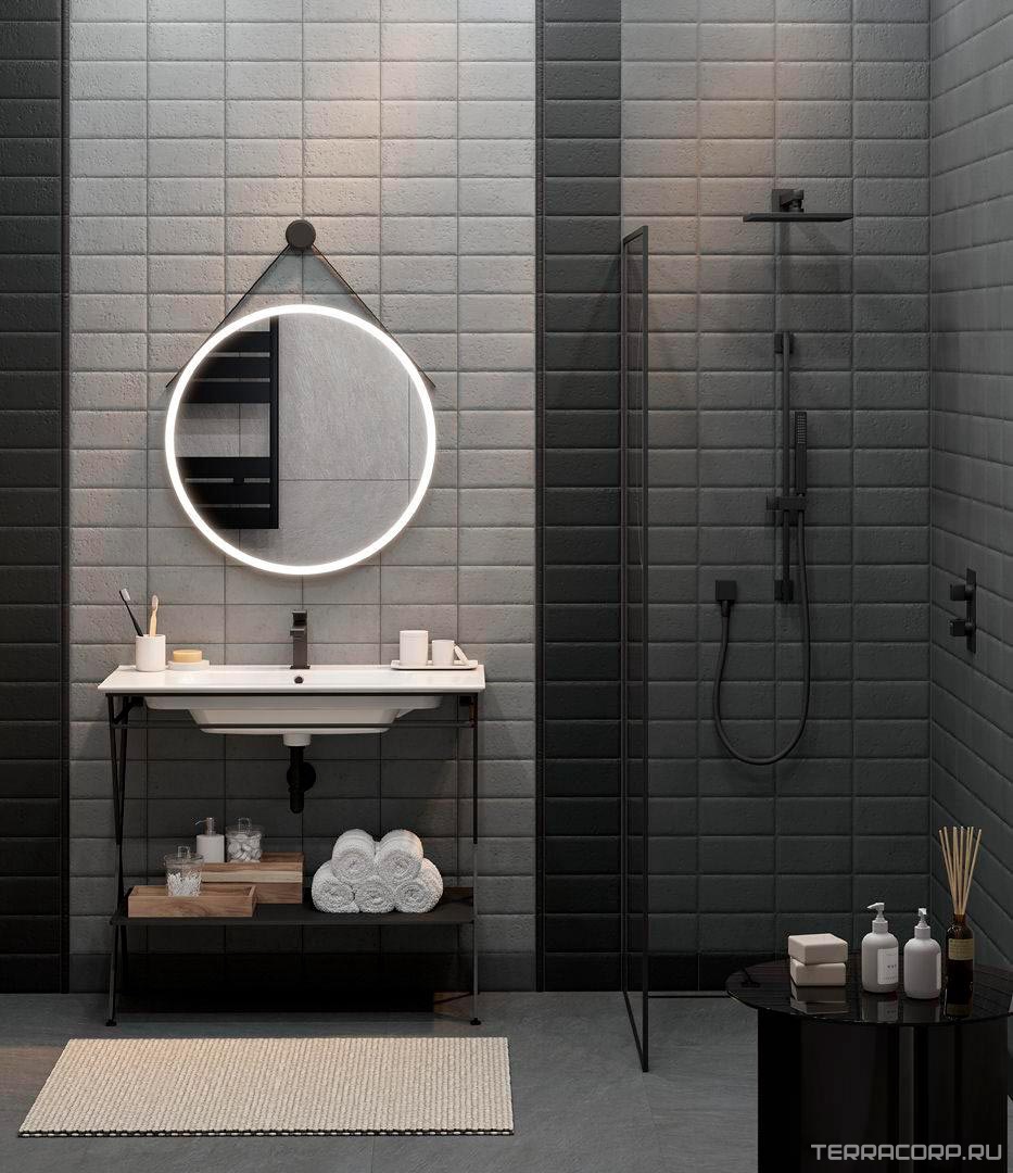 Керамическая плитка Kerama Marazzi Граффити серый 20x9,9 Серый, фото 7