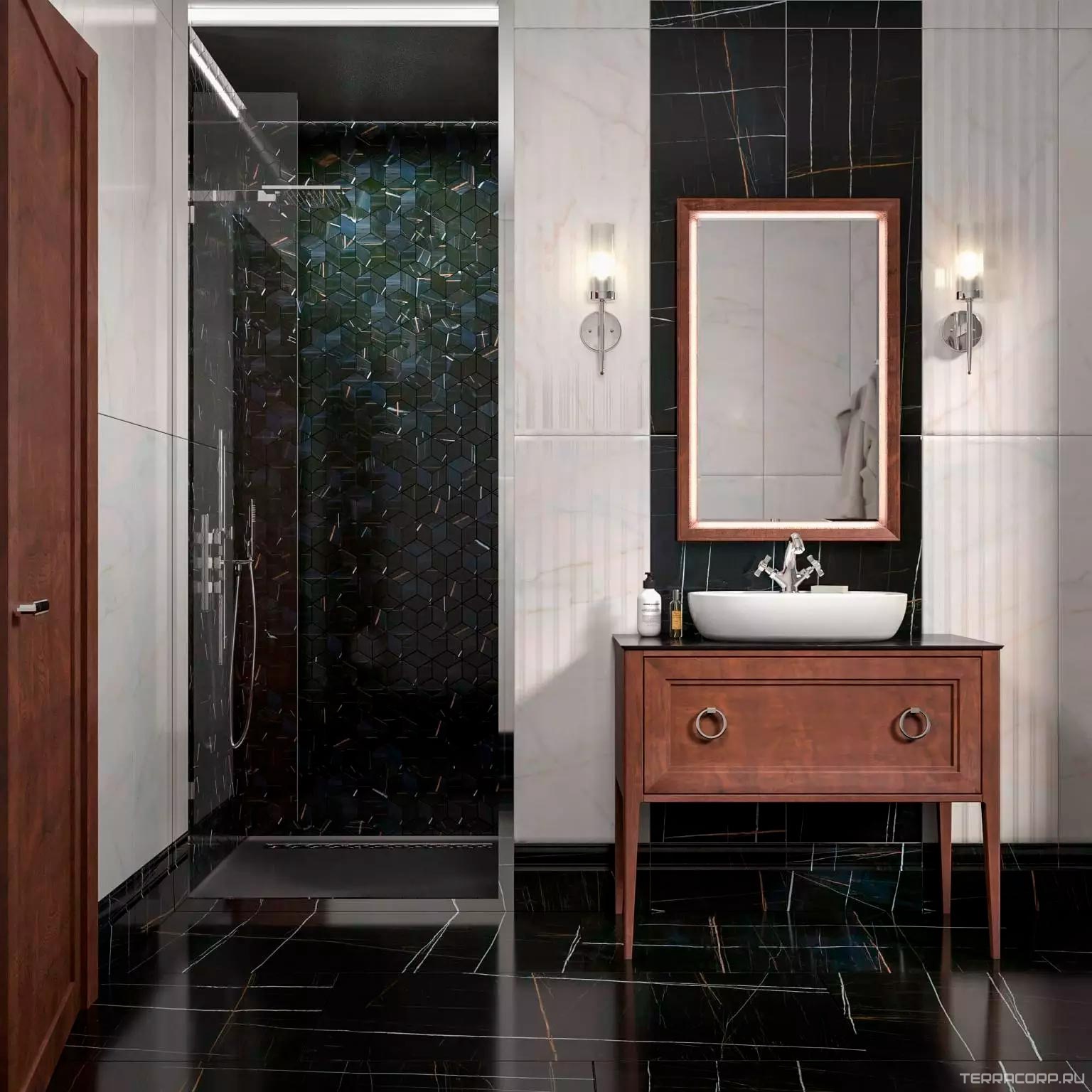 Керамическая плитка Kerama Marazzi Греппи белый структура обрезной 40x120 Белый, фото 5