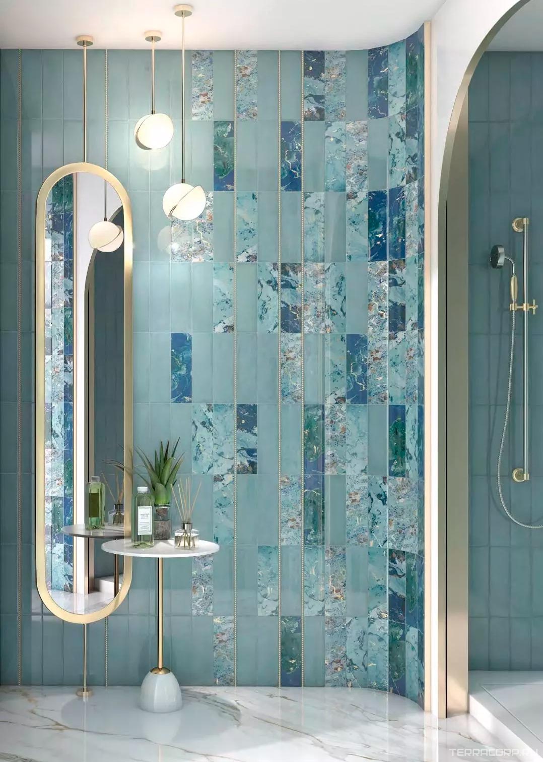 Керамическая плитка Kerama Marazzi Дарсена VB\A47\9016 Декор 8,5x28,5 Голубой, фото 3