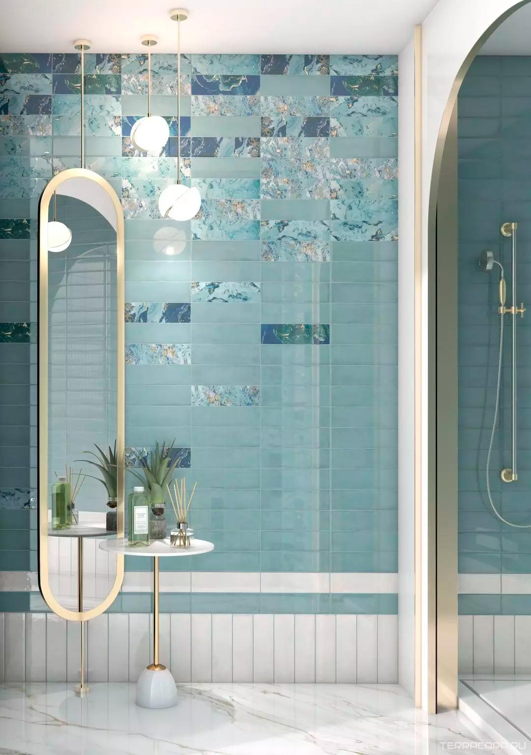 Керамическая плитка Kerama Marazzi Дарсена VB\A47\9016 Декор 8,5x28,5 Голубой, фото 2