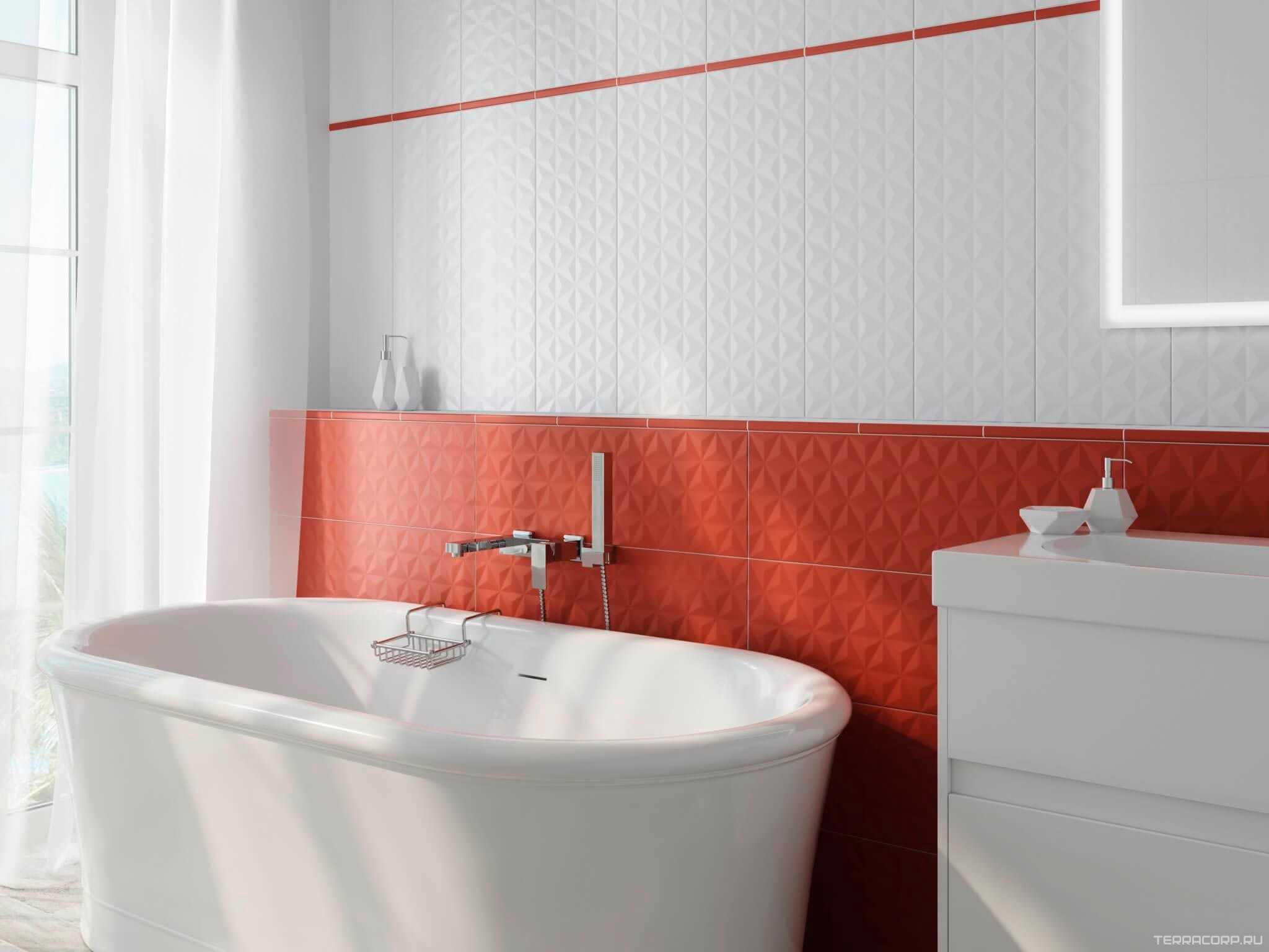 Керамическая плитка Kerama Marazzi Диагональ белый структура обрезной KL25x75 Белый, фото 1