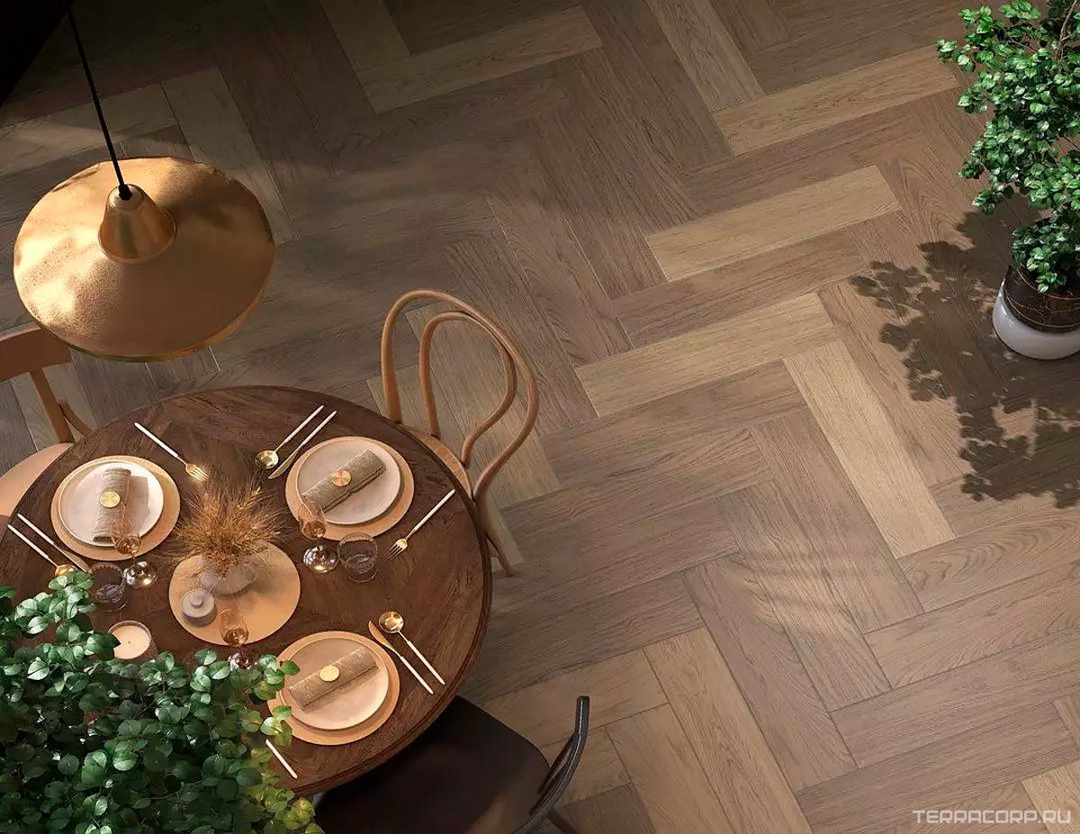 Керамогранит Kerama Marazzi Дистинто беж темный обрезной 15x60 Бежевый, фото 6