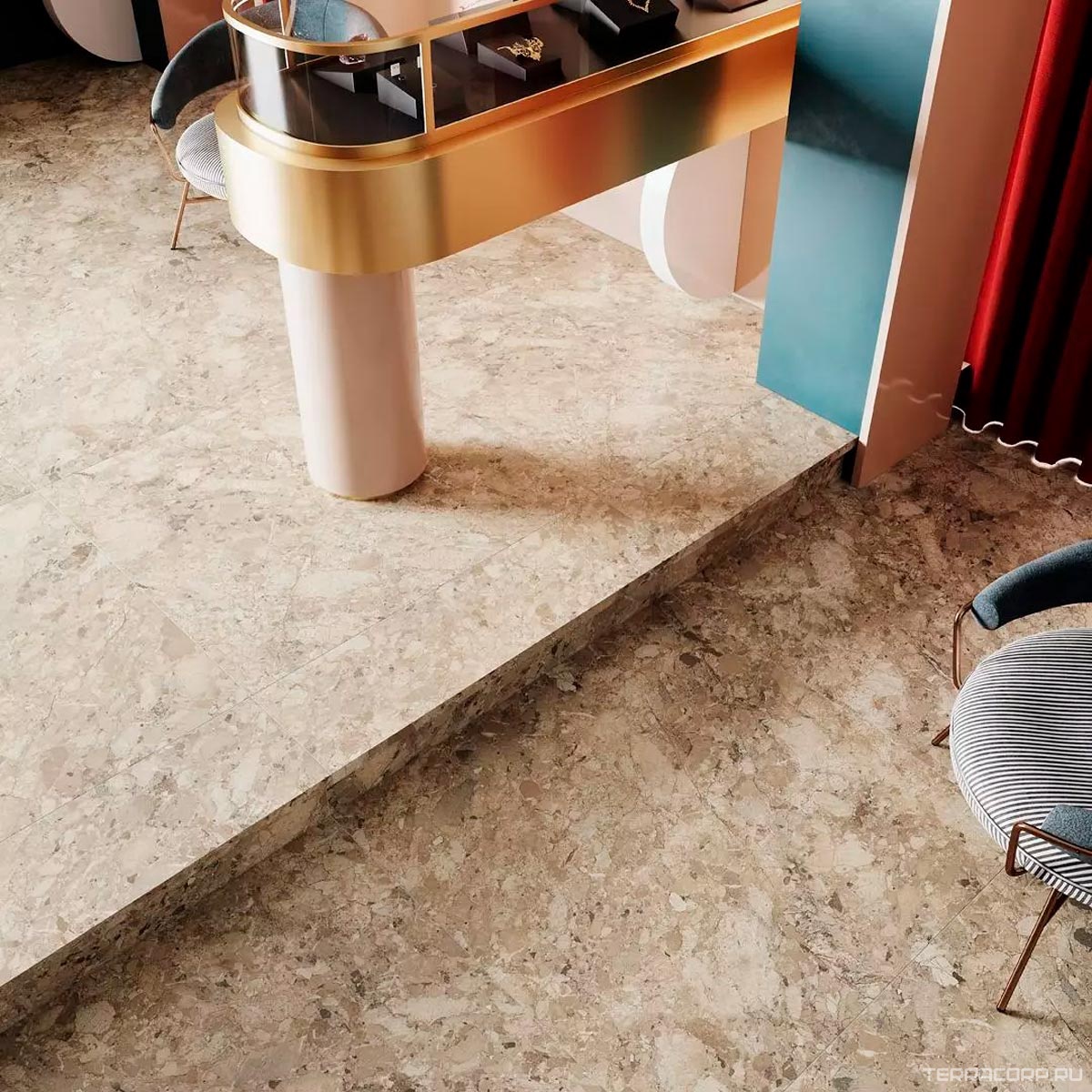 Керамогранит Kerama Marazzi Ирпина бежевый обрезной XX60x60 Бежевый, фото 2