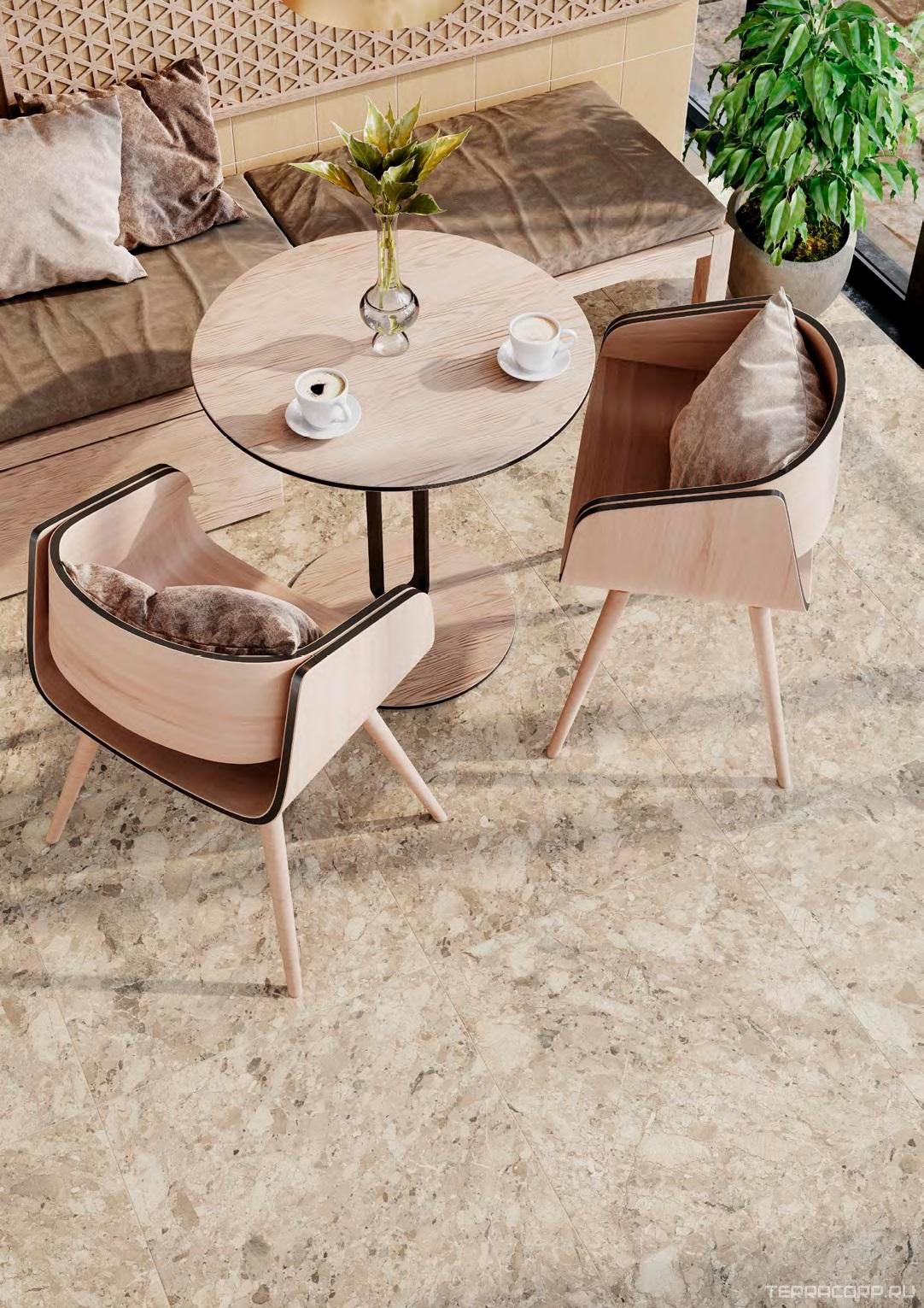 Керамогранит Kerama Marazzi Ирпина бежевый обрезной XX60x60 Бежевый, фото 1