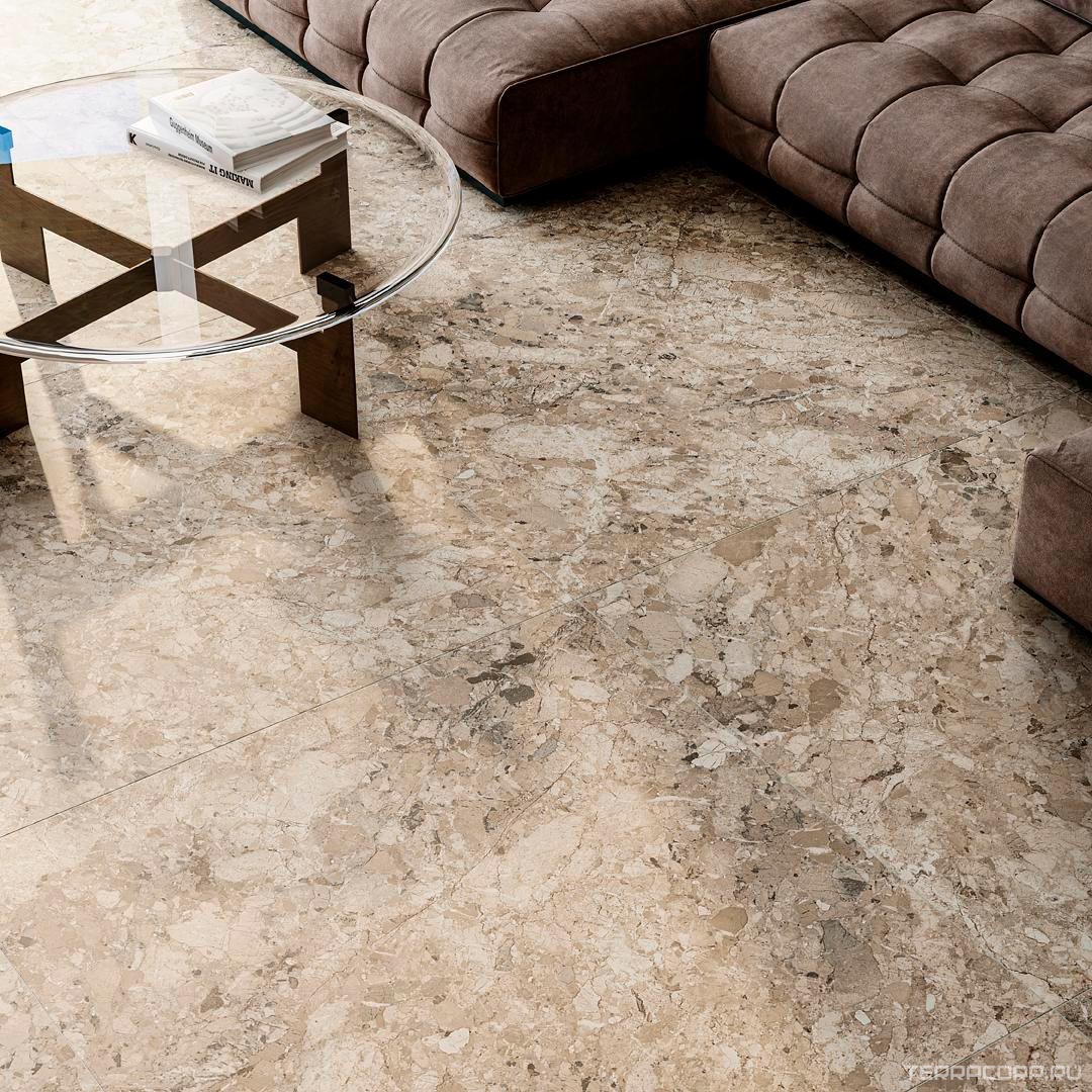 Керамогранит Kerama Marazzi Ирпина бежевый обрезнойXX 119,5x119,5 Бежевый, фото 1
