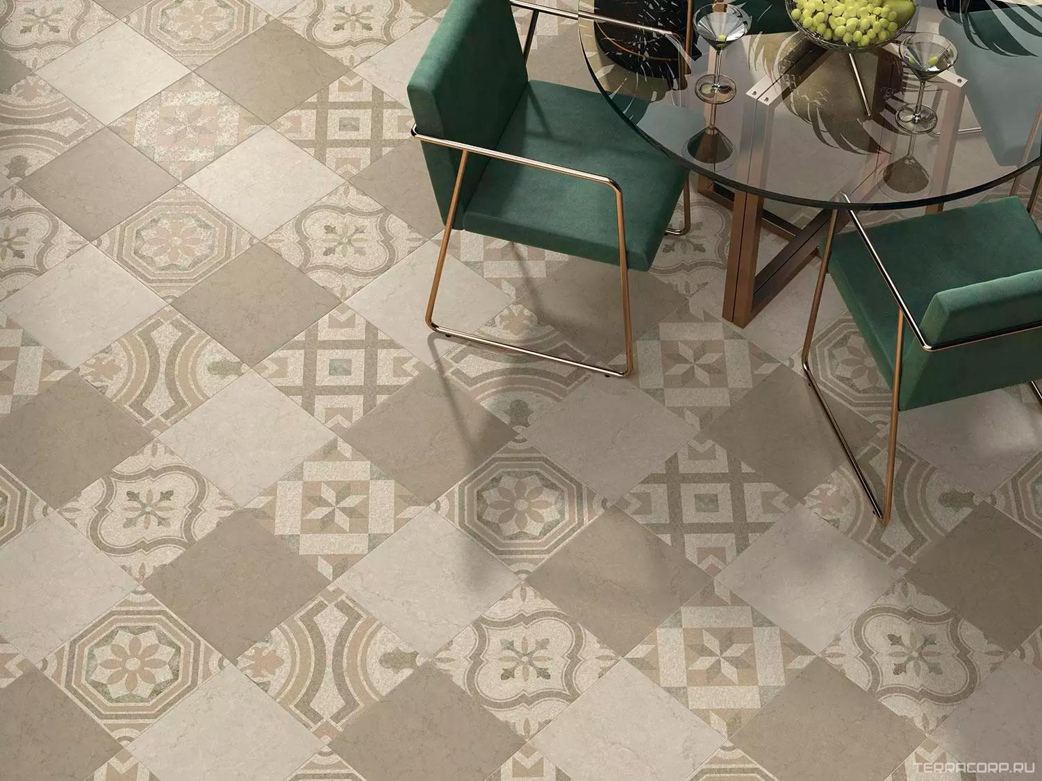 Керамическая плитка Kerama Marazzi Кампионе Декор 5 матовый 30х30 Бежевый, фото 1