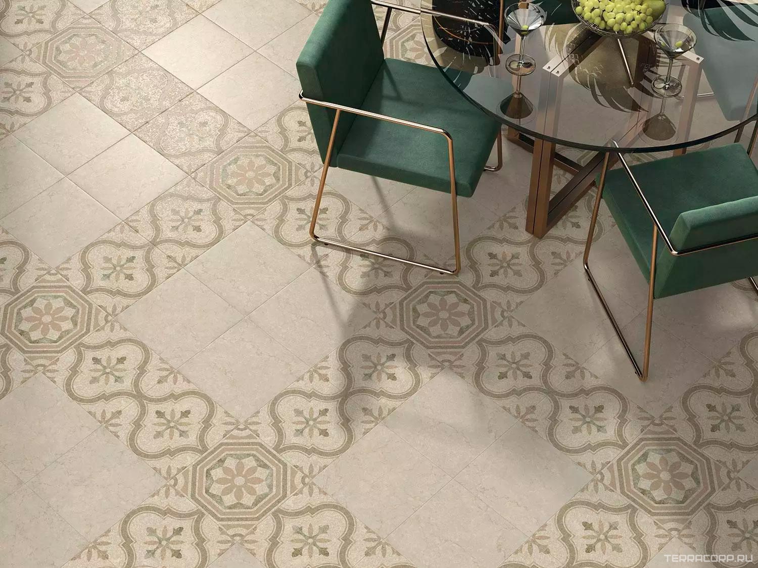 Керамическая плитка Kerama Marazzi Кампионе бежевый светлый матовый 30.2x30.2 Бежевый, фото 1