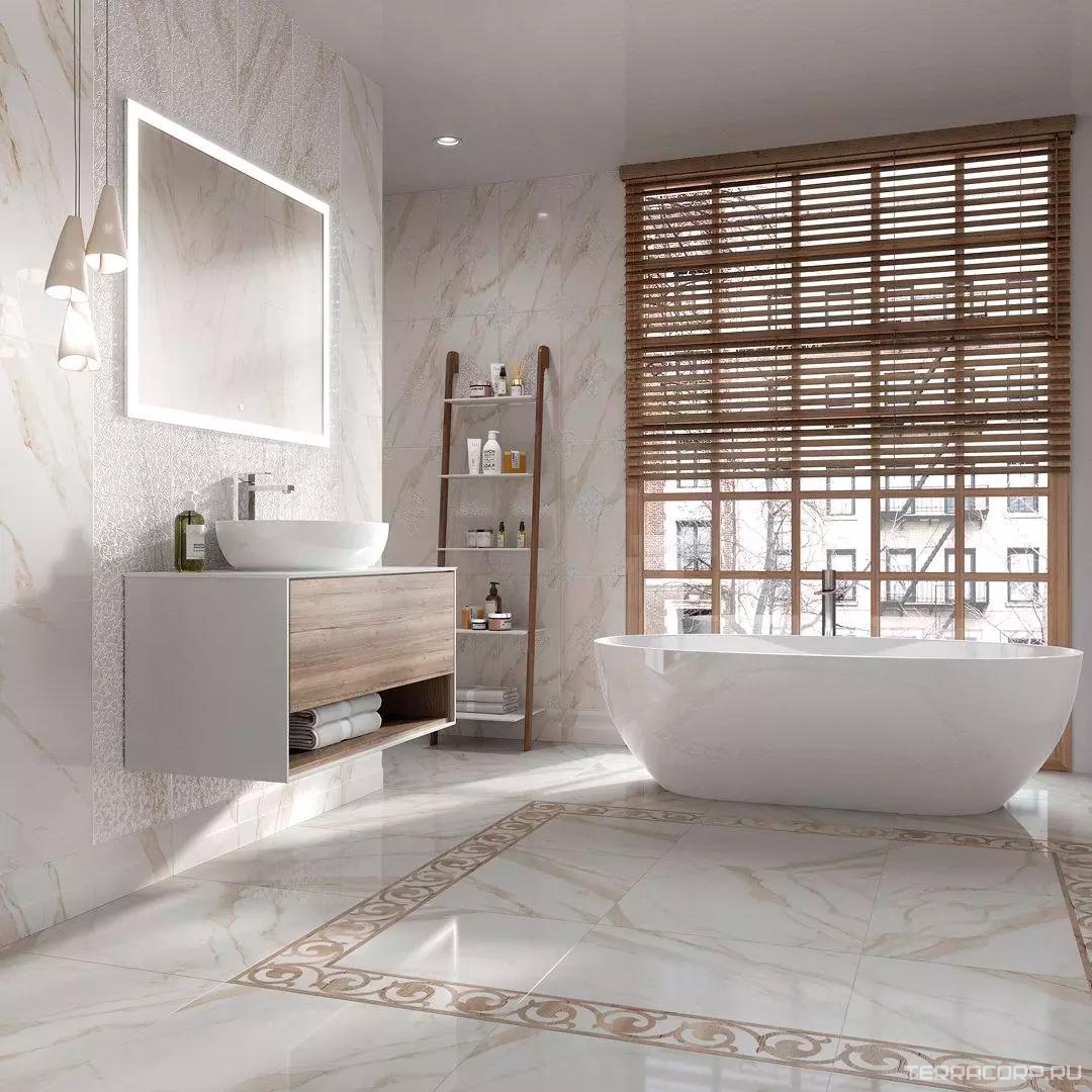 Керамогранит Kerama Marazzi Карелли беж светлый лаппатированный 60x60 Бежевый, фото 4
