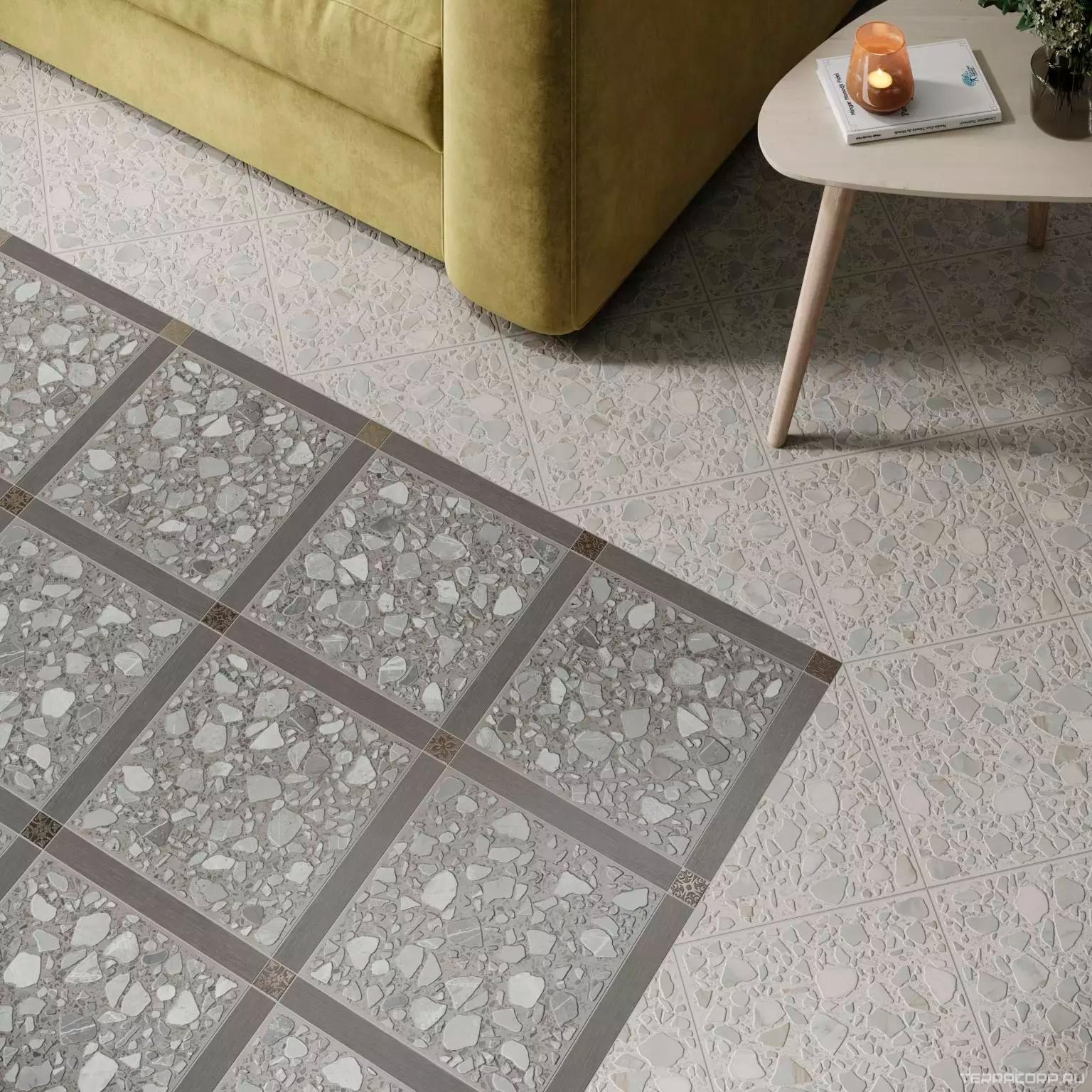 Керамогранит Kerama Marazzi Кассетоне Вставка 3.5x3.5 Коричневый, фото 1