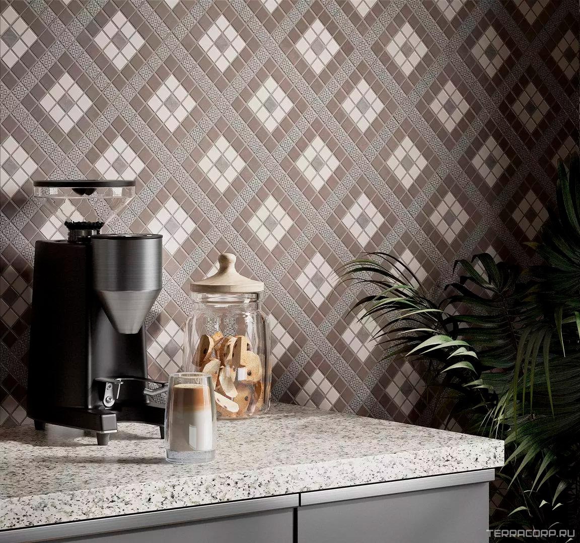 Мозаика Kerama Marazzi Кастелло коричневый XX29.8x29.8 Коричневый, фото 3