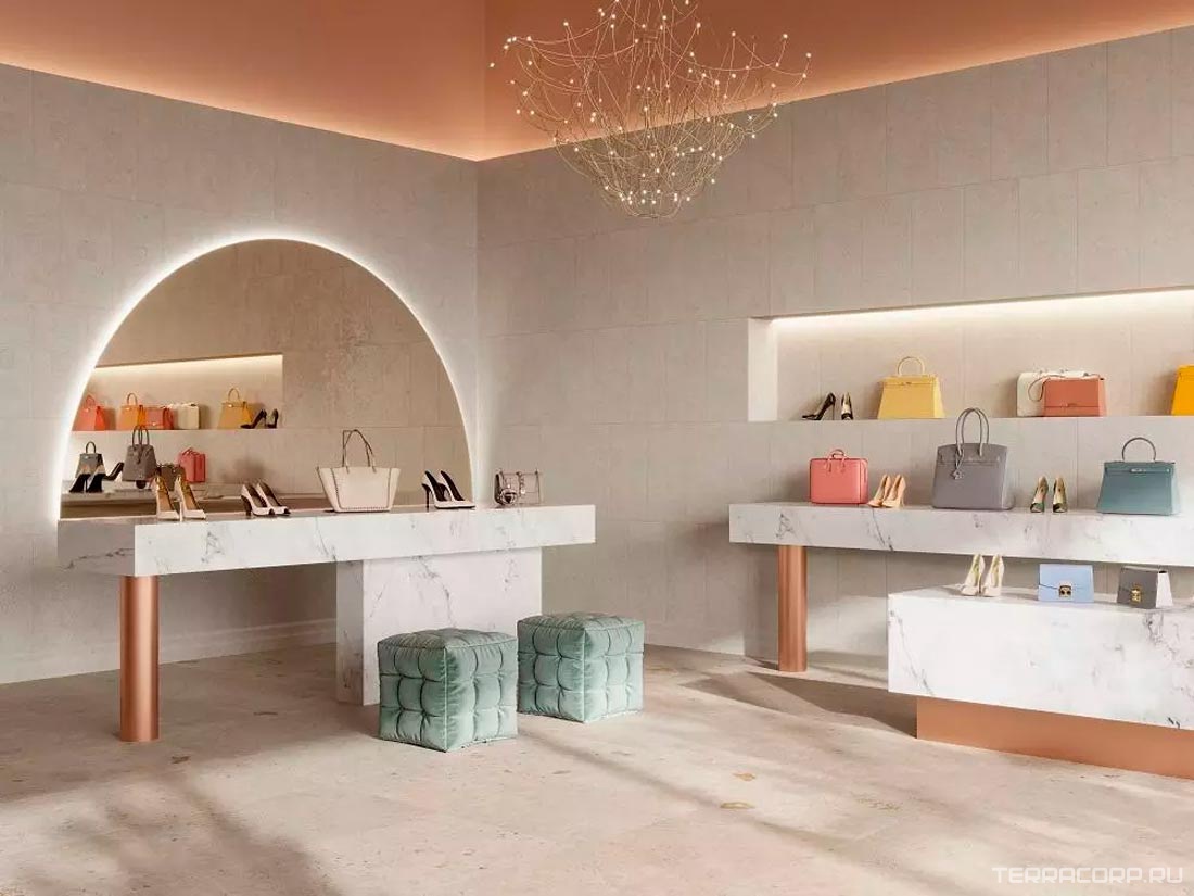 Керамогранит Kerama Marazzi Лаймстоун Про бежевый натуральный обрезной 60х60 Бежевый, фото 4