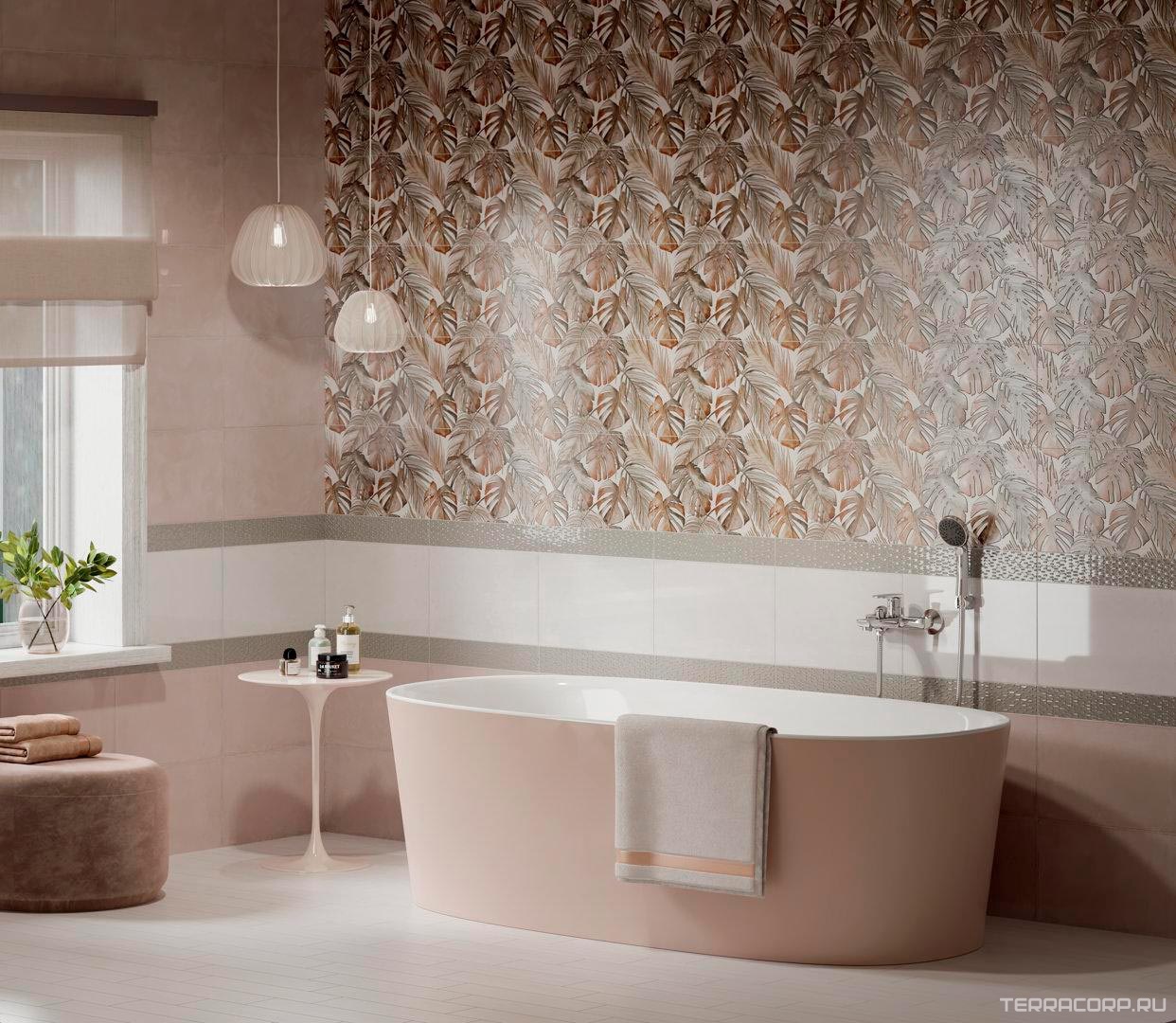 Керамическая плитка Kerama Marazzi Левада бежевый глянцевый 25х40 ZZ Бежевый, фото 3