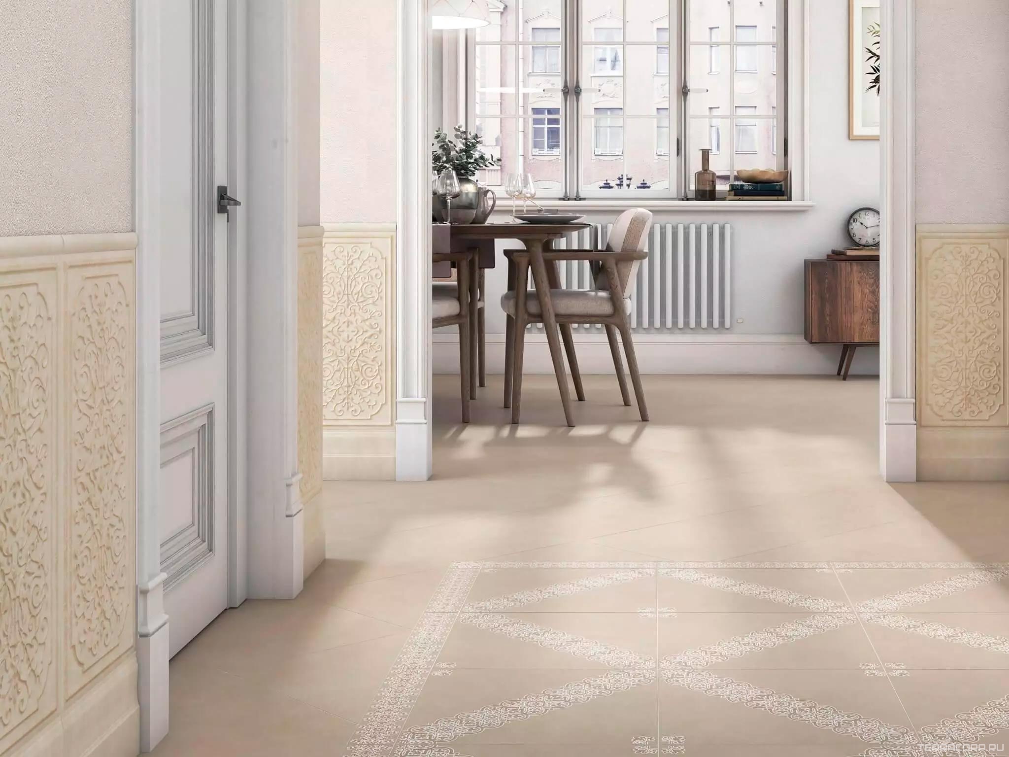 Керамическая плитка Kerama Marazzi Линарес беж структура обрезнойXX30x60 Бежевый, фото 1