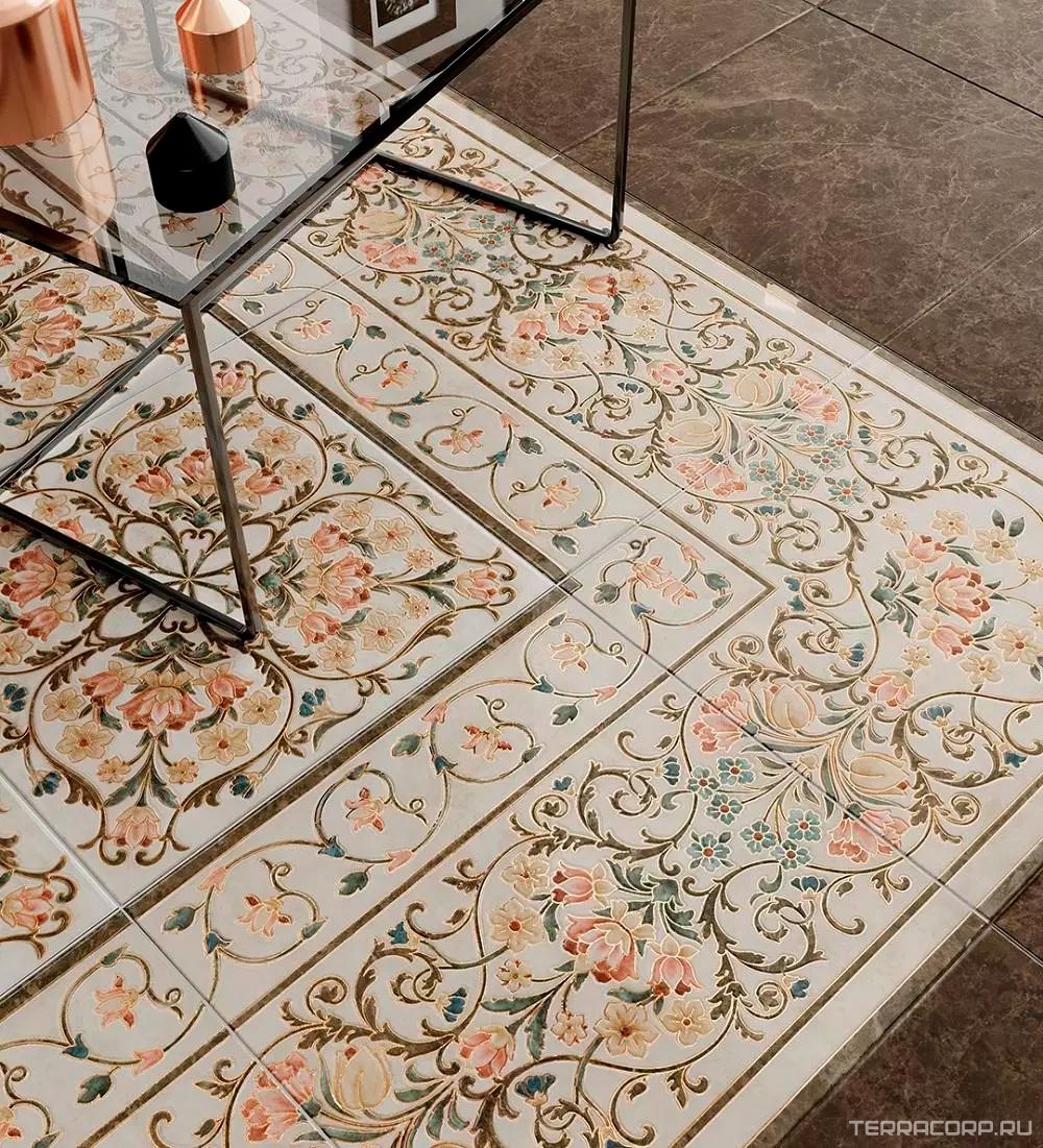 Керамогранит Kerama Marazzi Лирия коричневый 40,2x40,2 Коричневый, фото 3