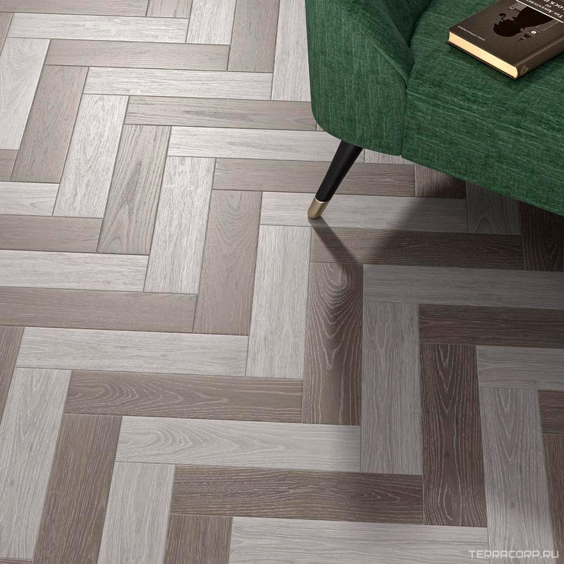 Керамогранит Kerama Marazzi Листоне серый 9,9x40,2 Серый, фото 6