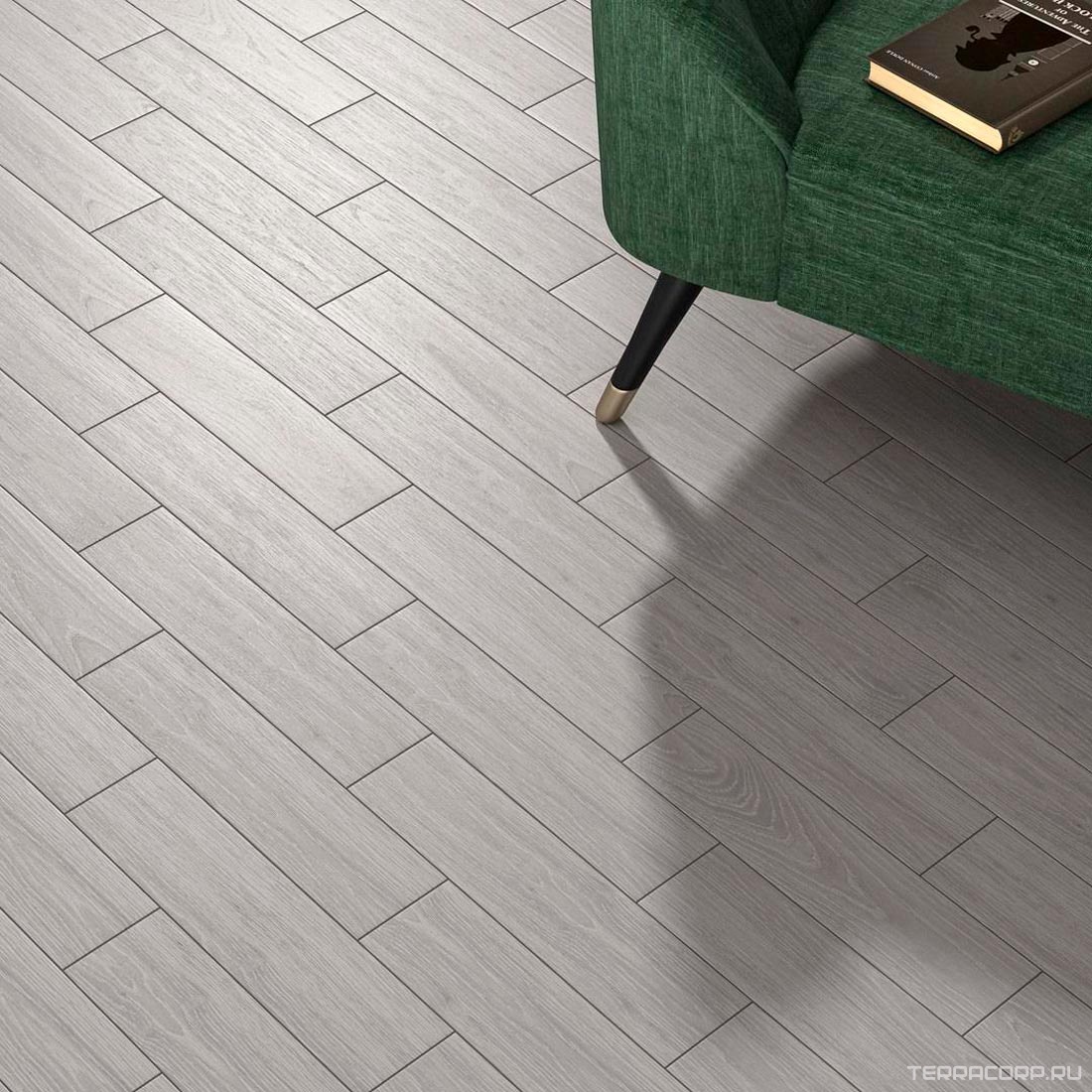 Керамогранит Kerama Marazzi Листоне серый 9,9x40,2 Серый, фото 4