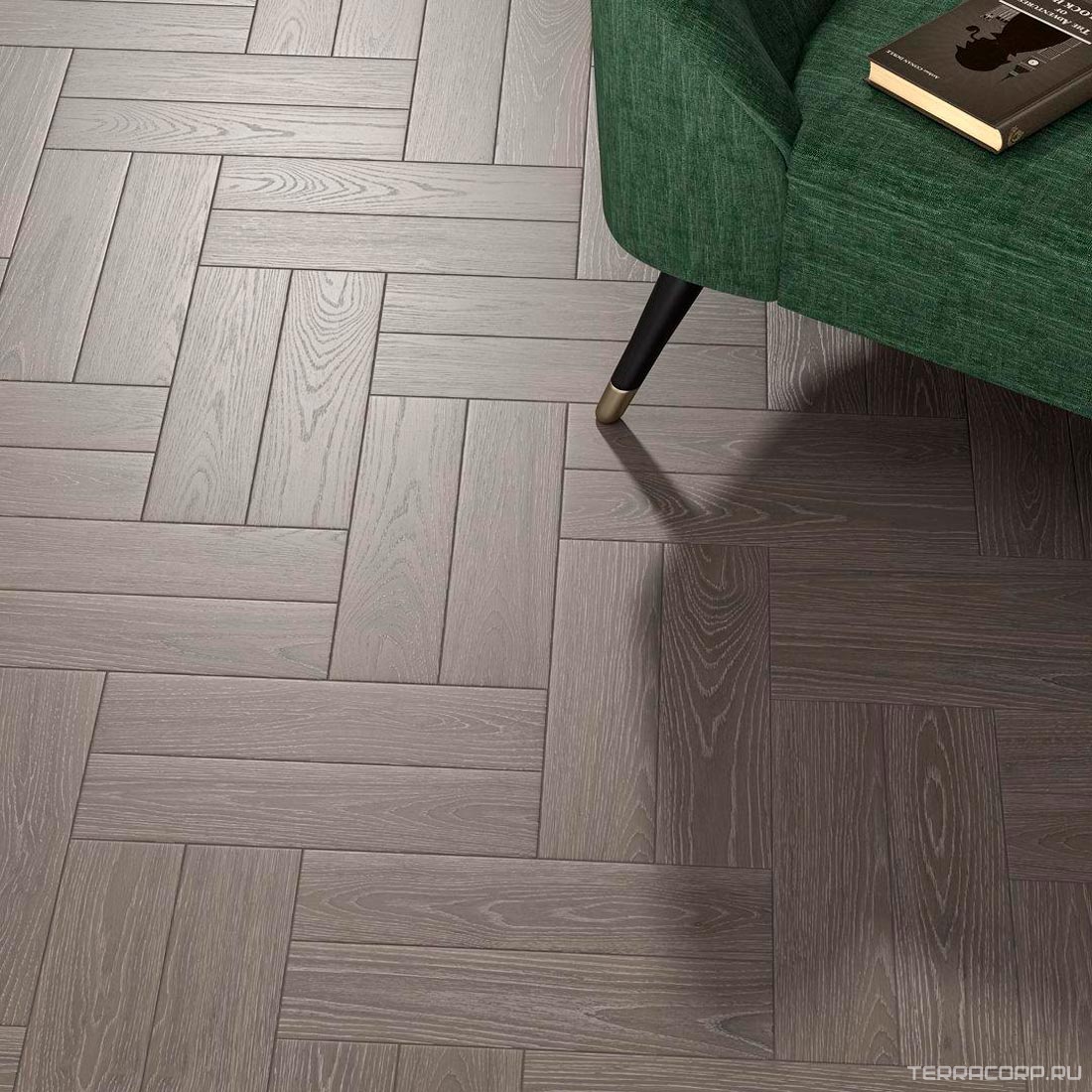 Керамогранит Kerama Marazzi Листоне коричневый тёмный 9,9x40,2 Коричневый, фото 4