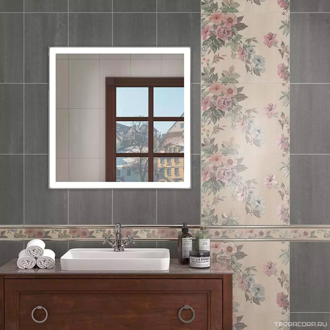 Керамическая плитка Kerama Marazzi Ломбардиа Бордюр 25x5,4 Бежевый, фото 4