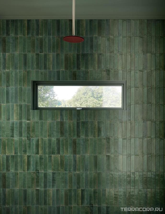 Керамогранит Marazzi Lume Green ZZ6x24 Зеленый, фото 1