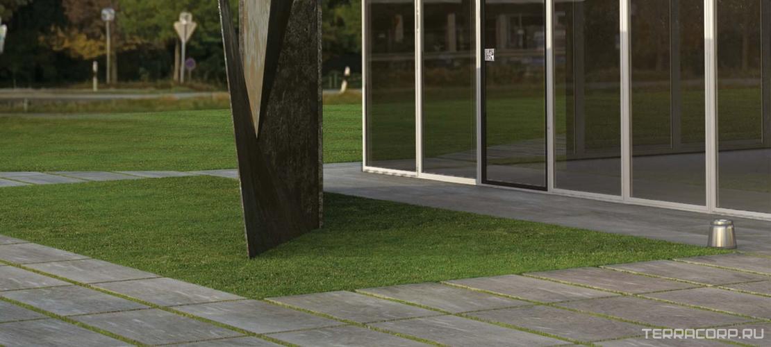 Керамогранит Marazzi Mystone Pietra Di Vals Greige Strutturato Rett 40x120 Серый, фото 1