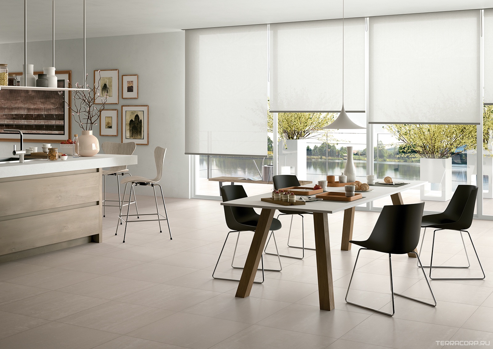 Керамогранит Marazzi Sistem N Neutro Sabbia lev 60x60 Серый, фото 1