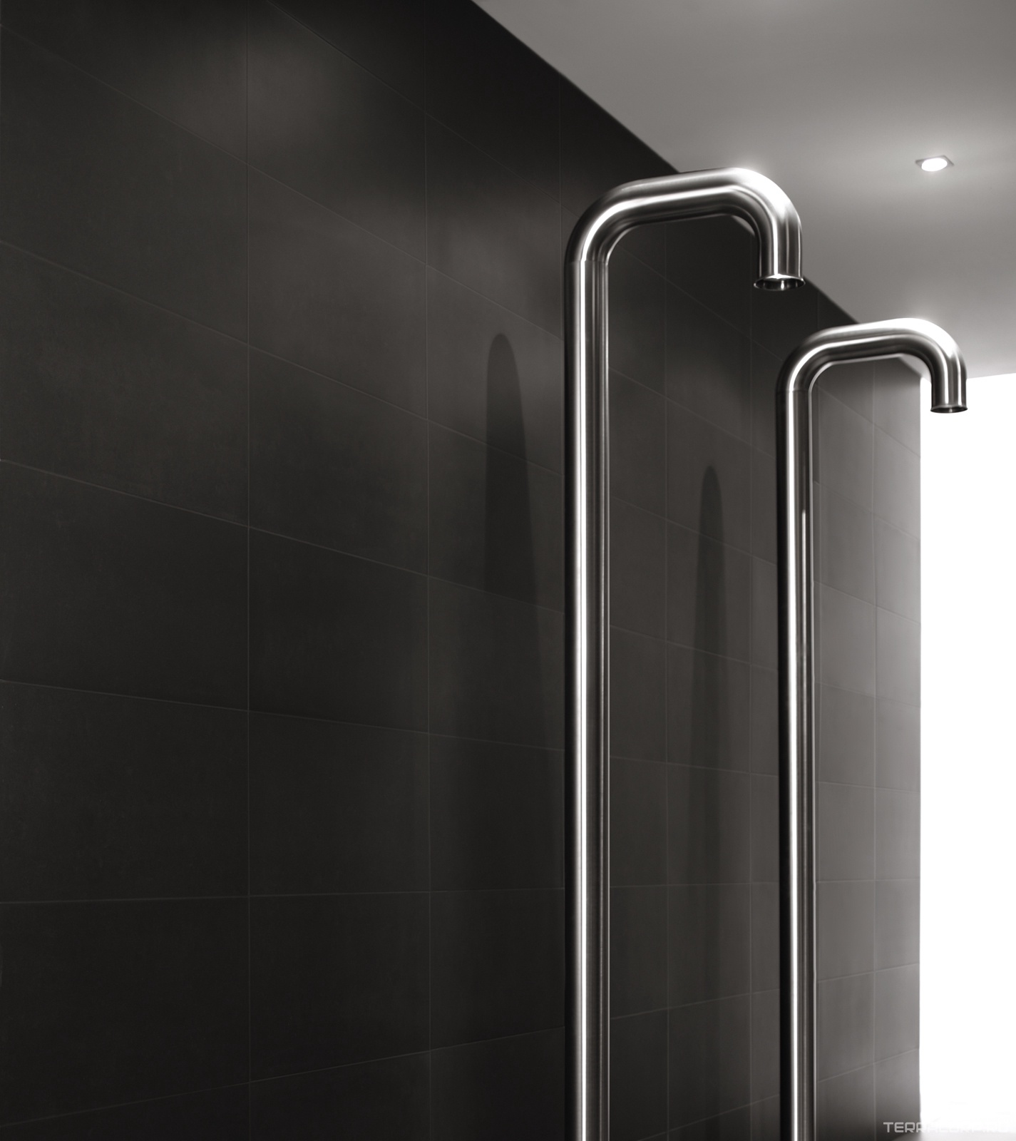Керамогранит Marazzi Sistem N Neutro grafite rett 60x60 Черный, фото 1