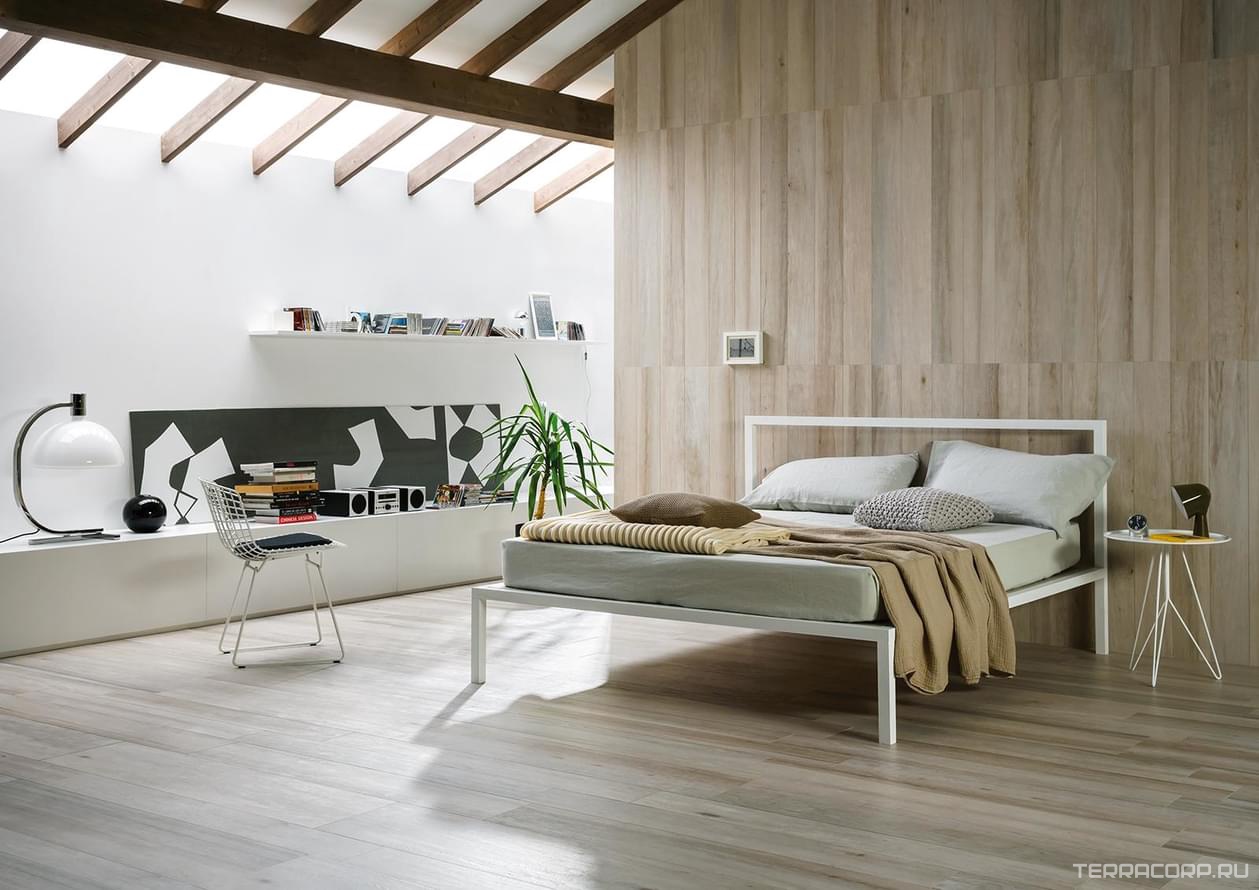 Керамогранит Marazzi Treverkchic Noce Francese ZZ 30x120 Черный, фото 1