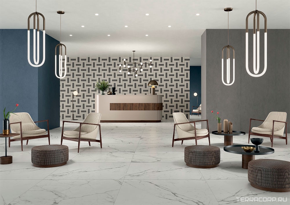 Керамогранит Lea Ceramiche Pigmenti Ocean 3.5 mm 100x300 Синий, фото 2
