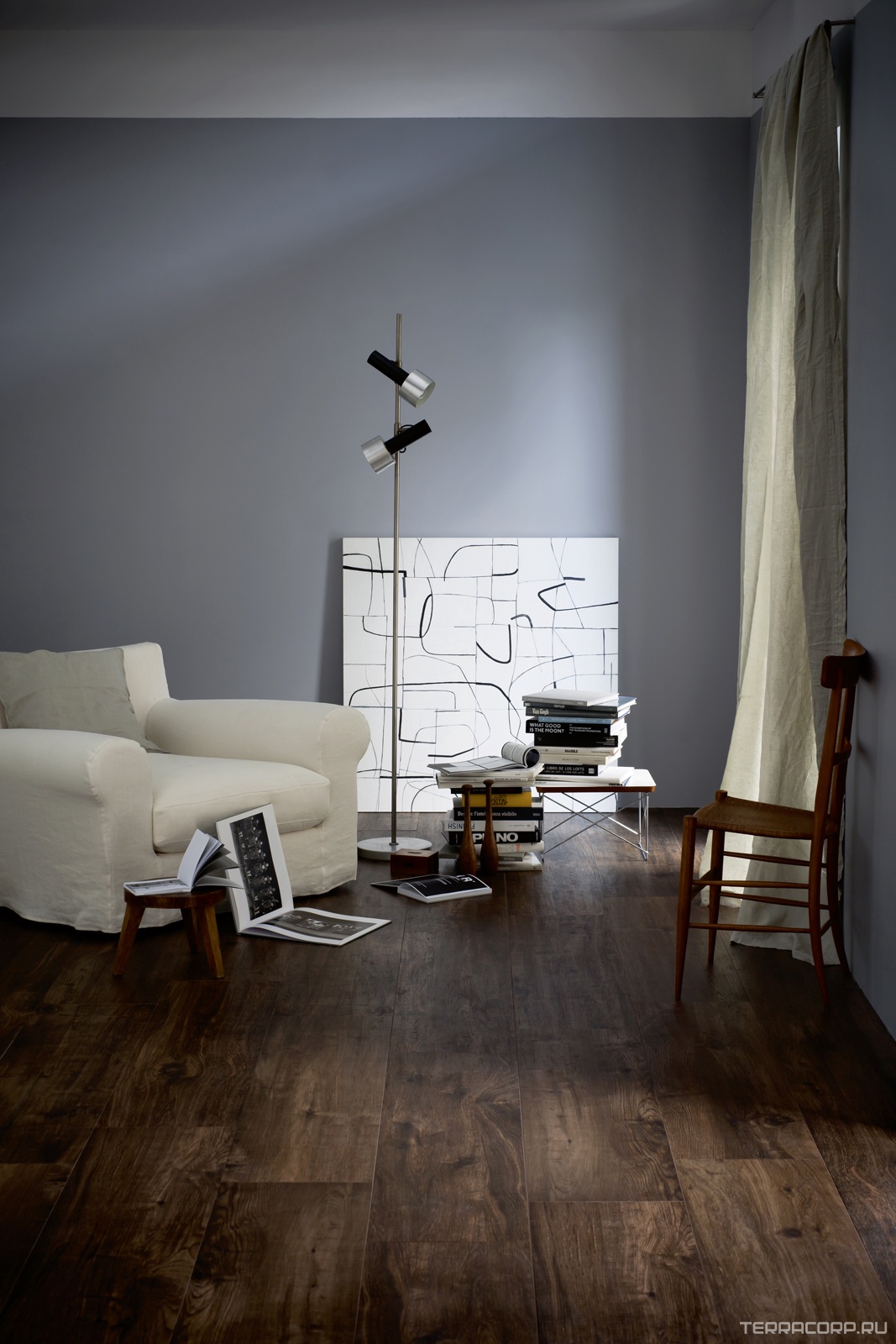 Керамогранит Marazzi Treverkhome Castagno 30x120 Коричневый, фото 1