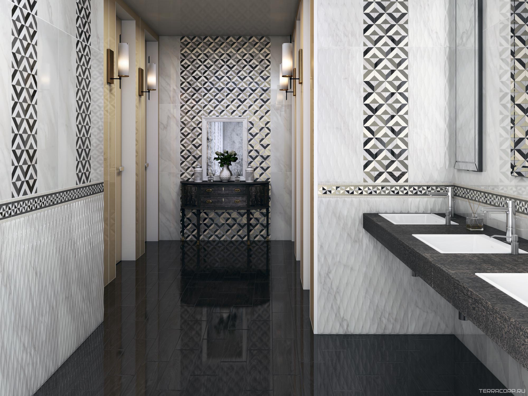 Керамическая плитка Kerama Marazzi Майори белый структура обрезной XX30х89.5 Белый, фото 1