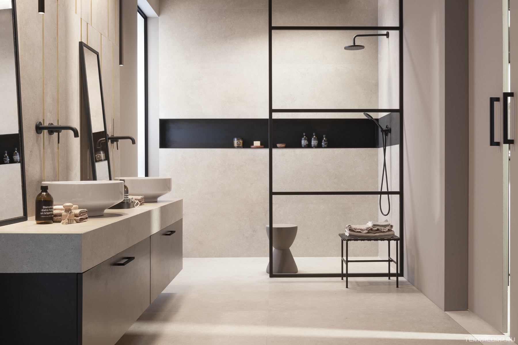 Керамогранит La Faenza Gea GEA6 120AV RM (п.п) 120x120 Бежевый, фото 1