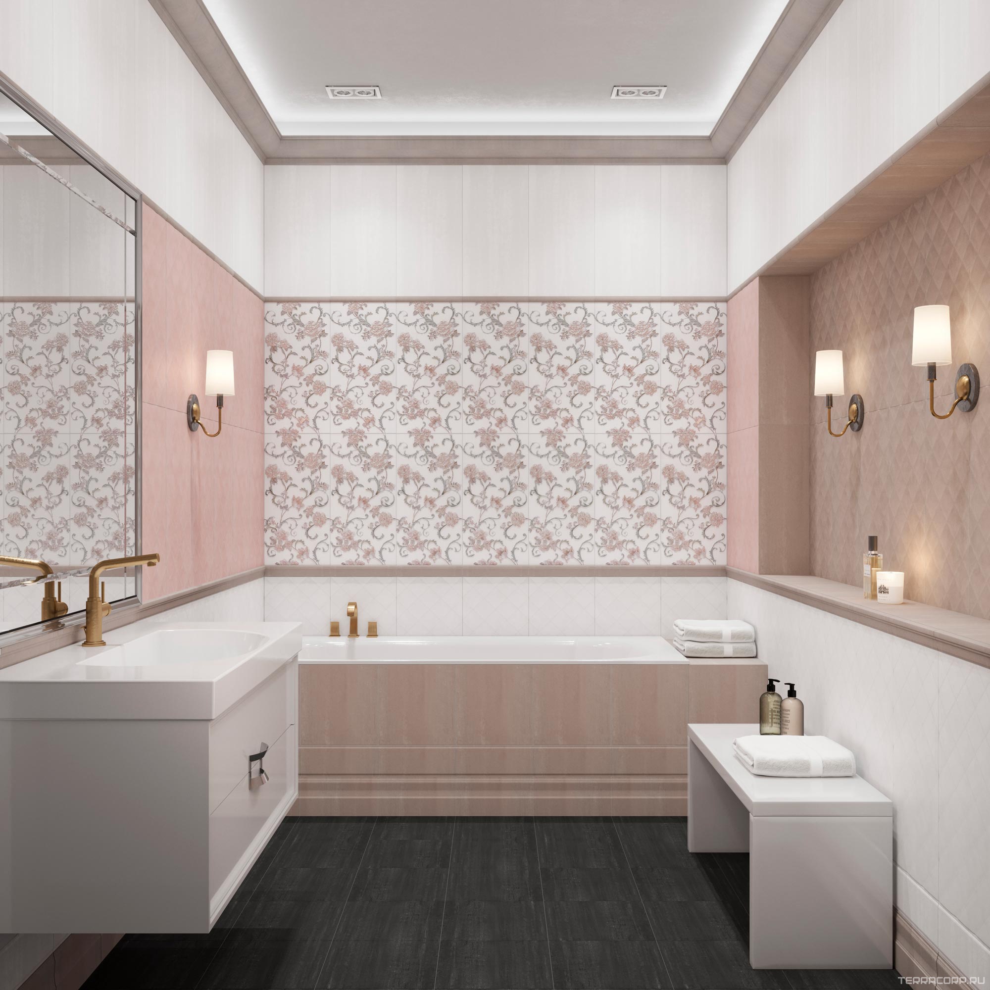 Керамическая плитка Kerama Marazzi Марсо Альма белый обрезной30x60 Белый, фото 4