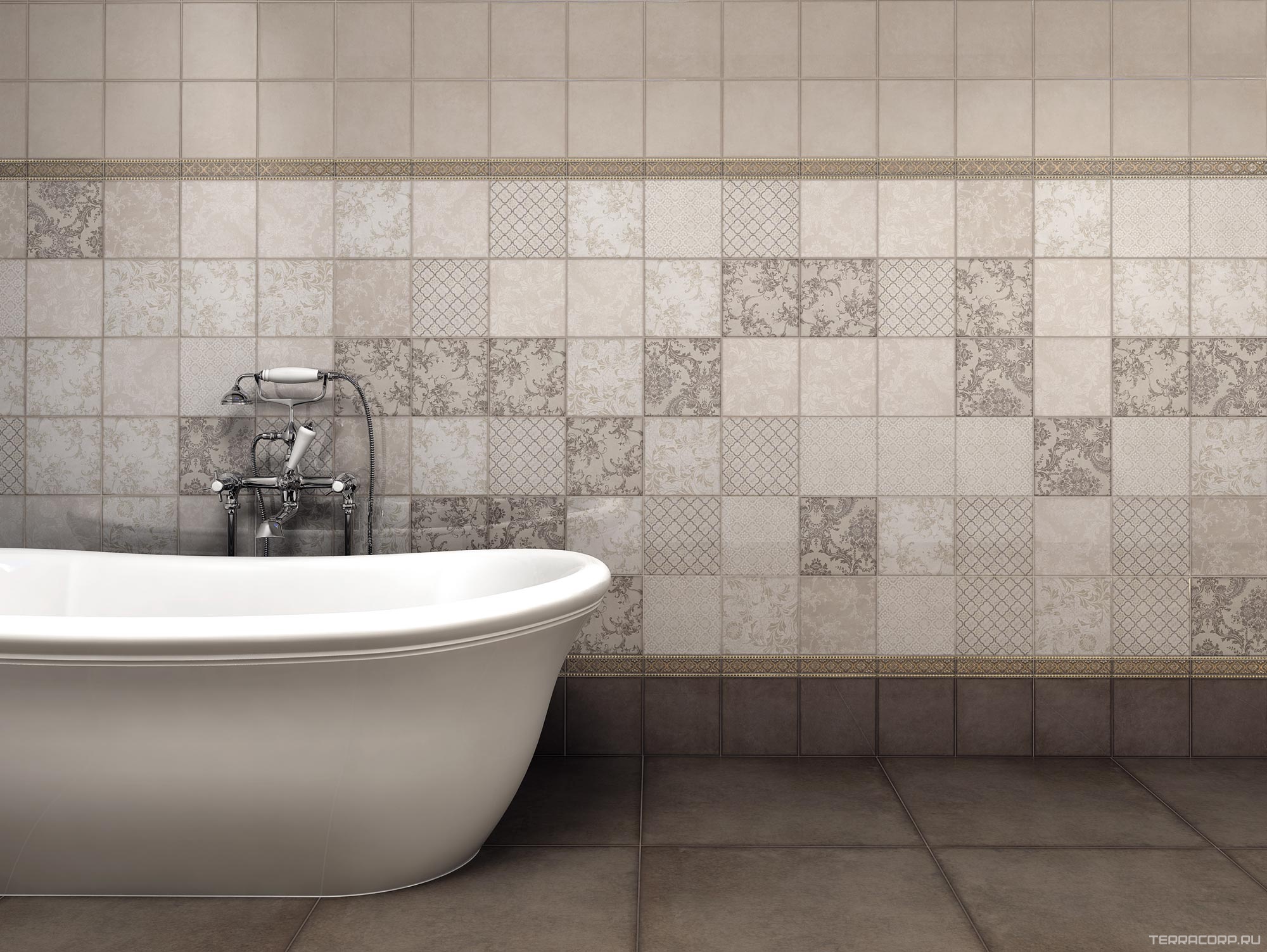 Керамическая плитка Kerama Marazzi Марчиана Бордюр золото 3.6x20 Золотой, фото 1
