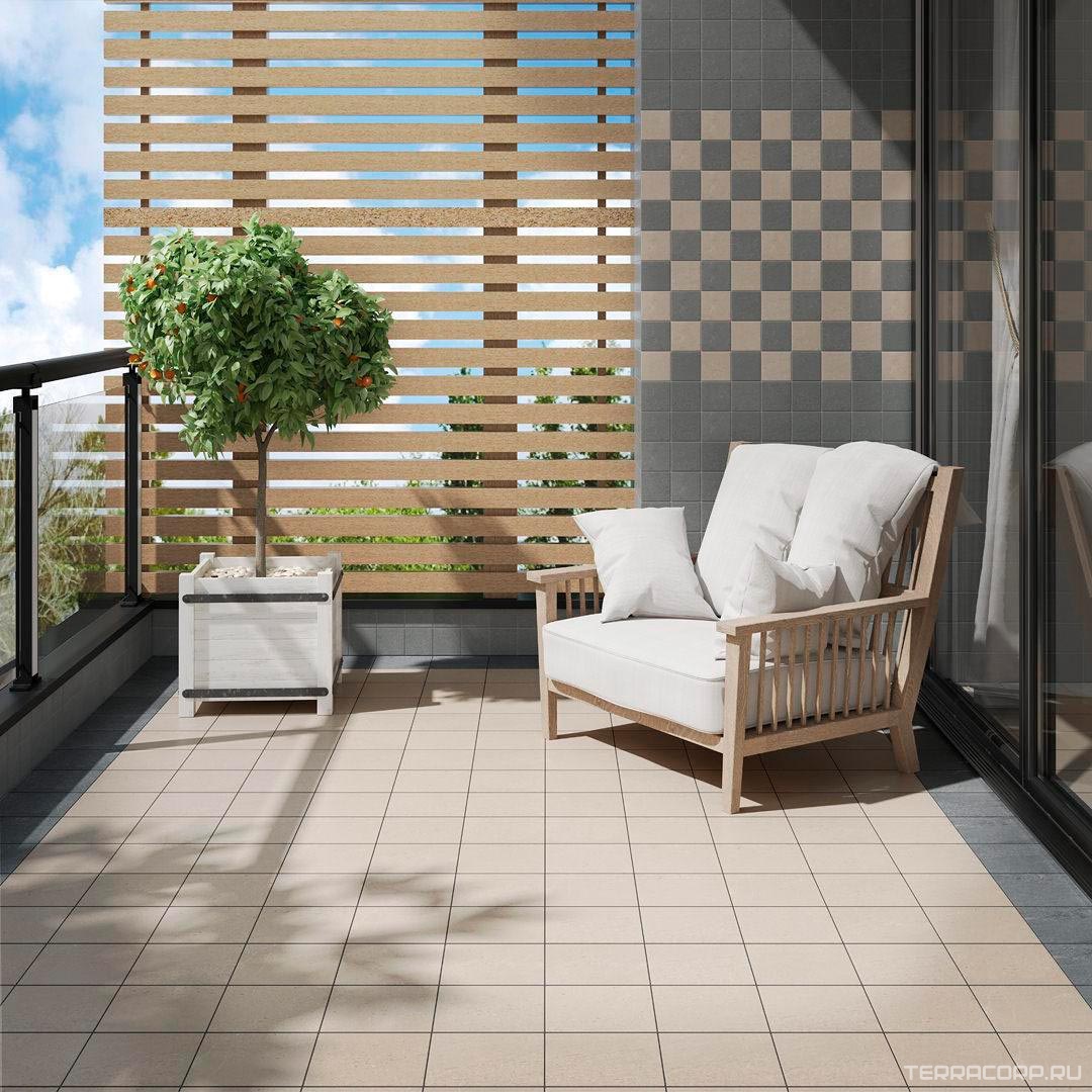 Керамическая плитка Kerama Marazzi Матрикс серый тёмный, полотно 29,8х39,8 из 12 частей 9,8х9,8 Серый, фото 1