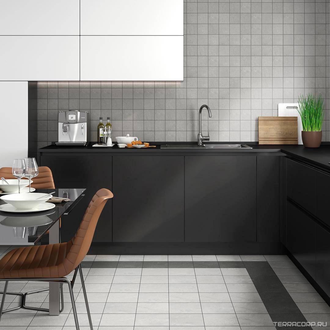 Керамогранит Kerama Marazzi Матрикс антрацит 20x20 Серый, фото 2
