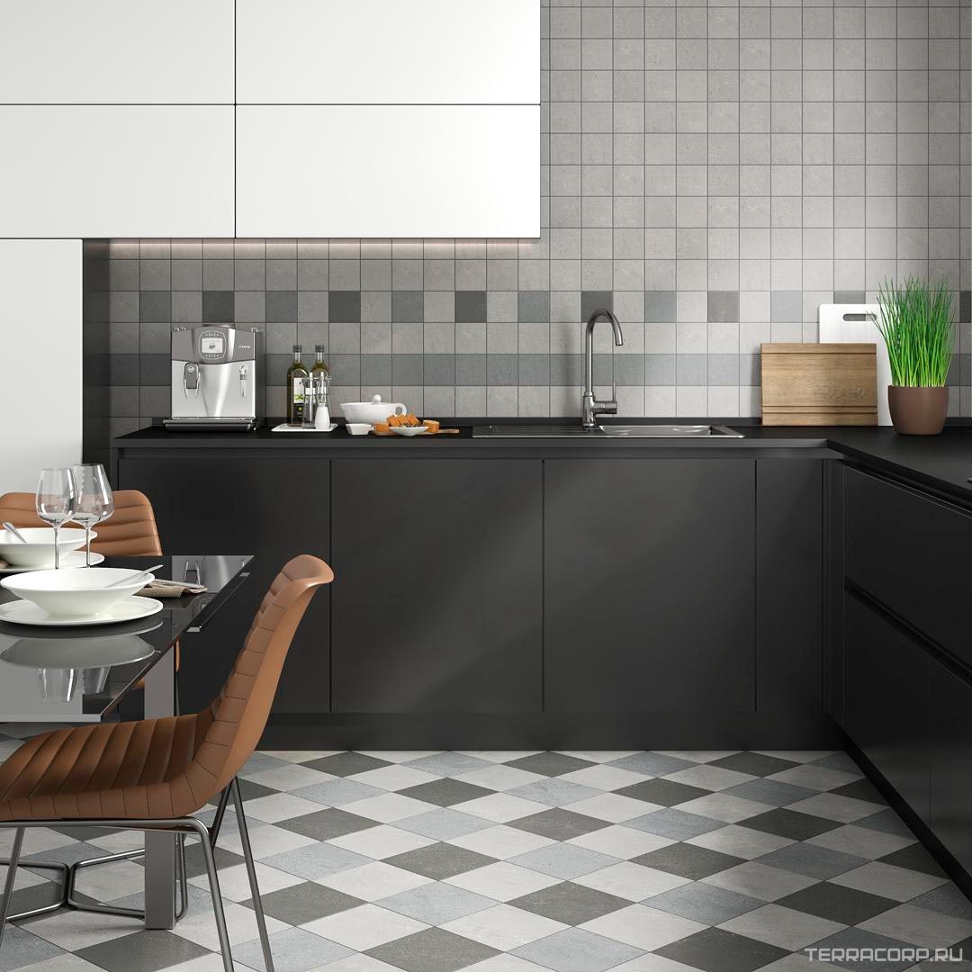 Керамогранит Kerama Marazzi Матрикс антрацит 20x20 Серый, фото 1